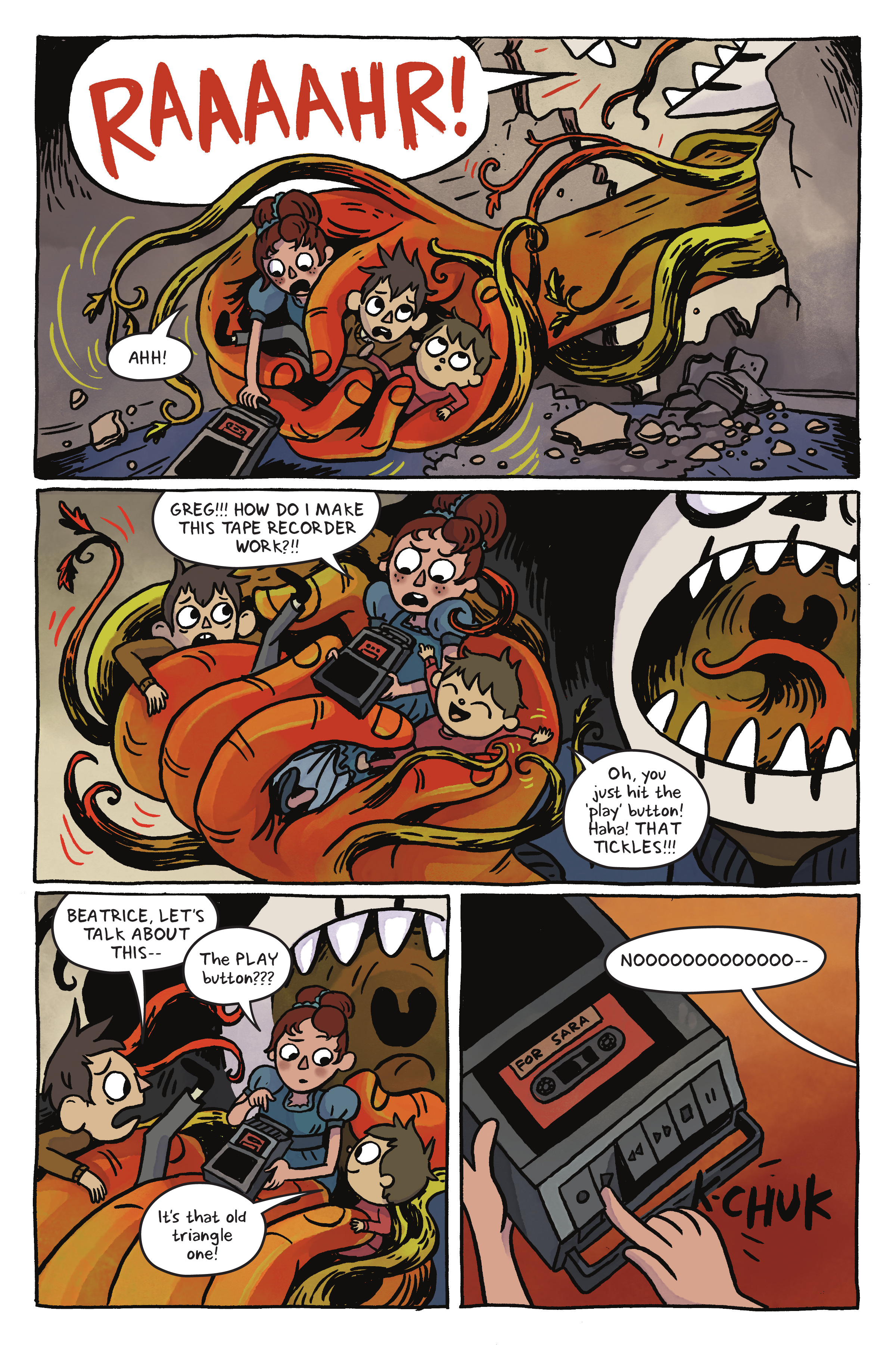 Read online Over the Garden Wall: Distillatoria comic -  Issue # TPB - 115