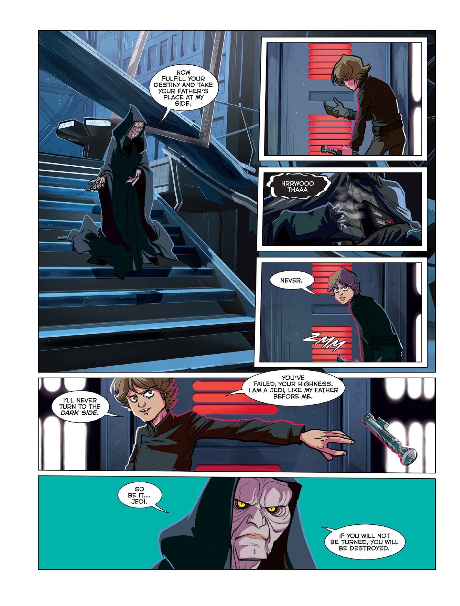 Read online Star Wars: The Original Trilogy comic -  Issue # TPB - 198