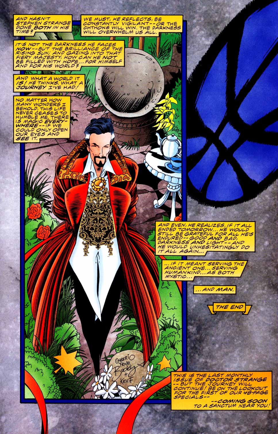 Read online Doctor Strange: Sorcerer Supreme comic -  Issue #90 - 22