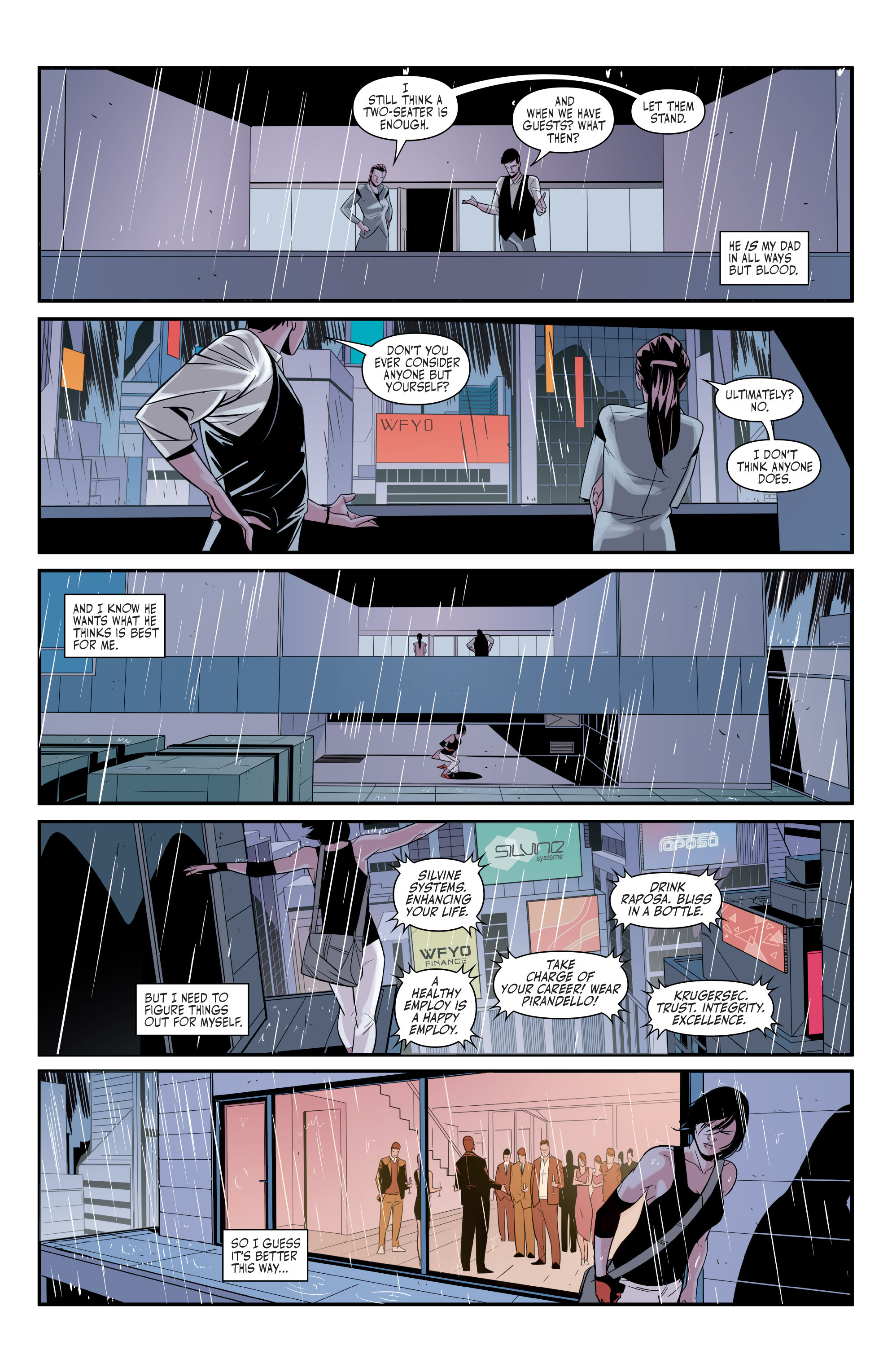 Read online Mirror's Edge: Exordium comic -  Issue #5 - 7