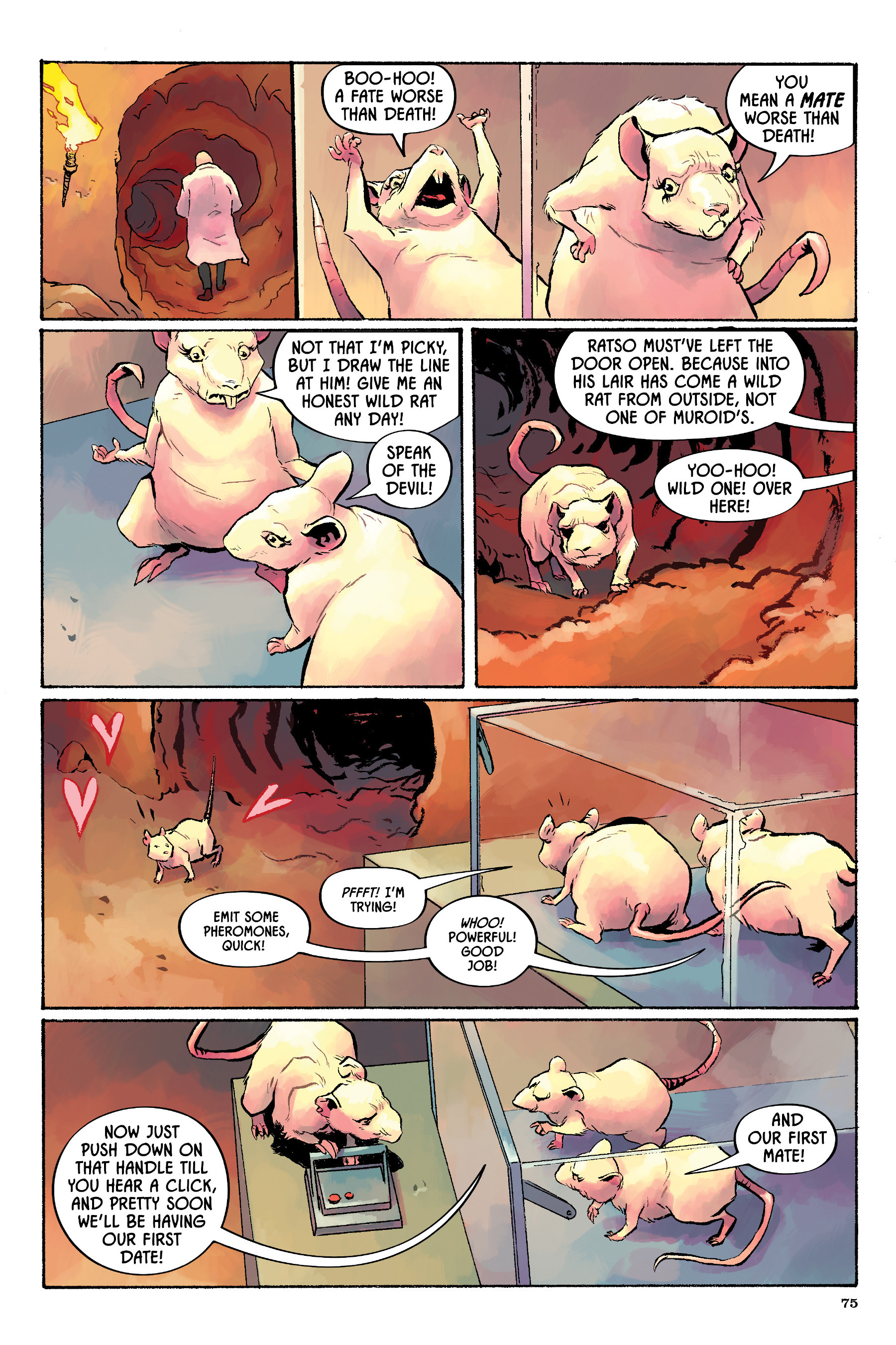 Read online Angel Catbird comic -  Issue # TPB 2 - 76