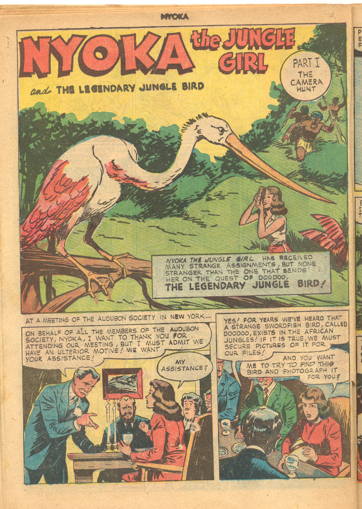 Read online Nyoka the Jungle Girl (1945) comic -  Issue #28 - 30