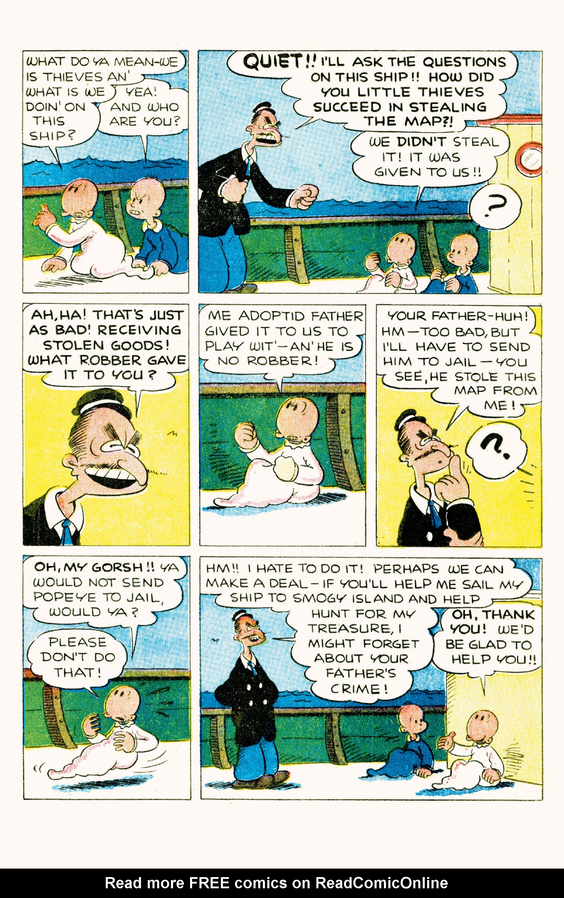 Read online Classic Popeye comic -  Issue #6 - 14