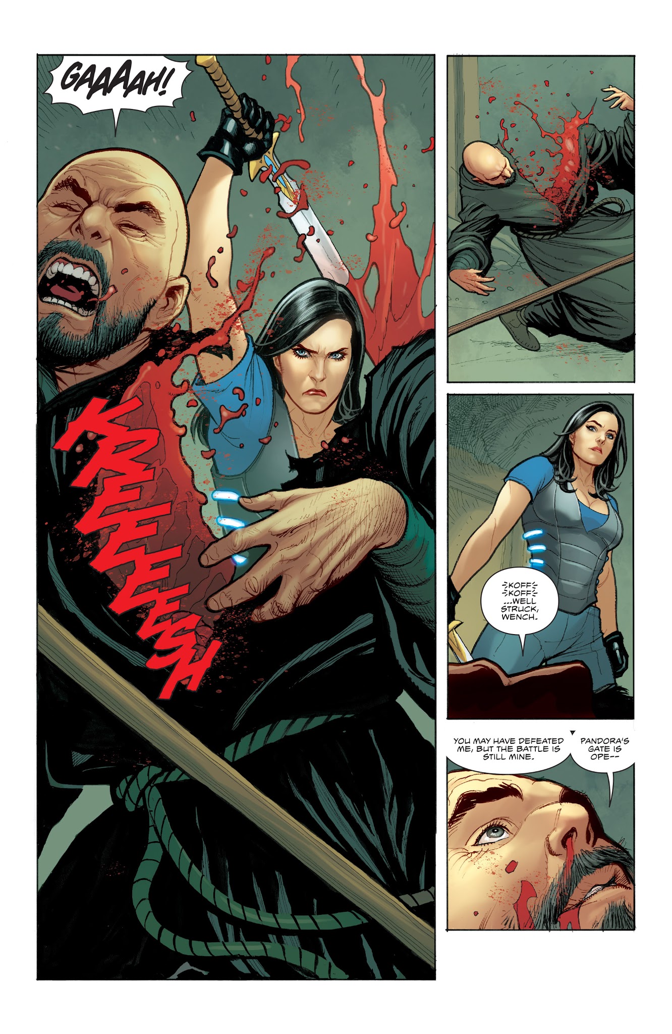 Read online Skybourne comic -  Issue #5 - 17