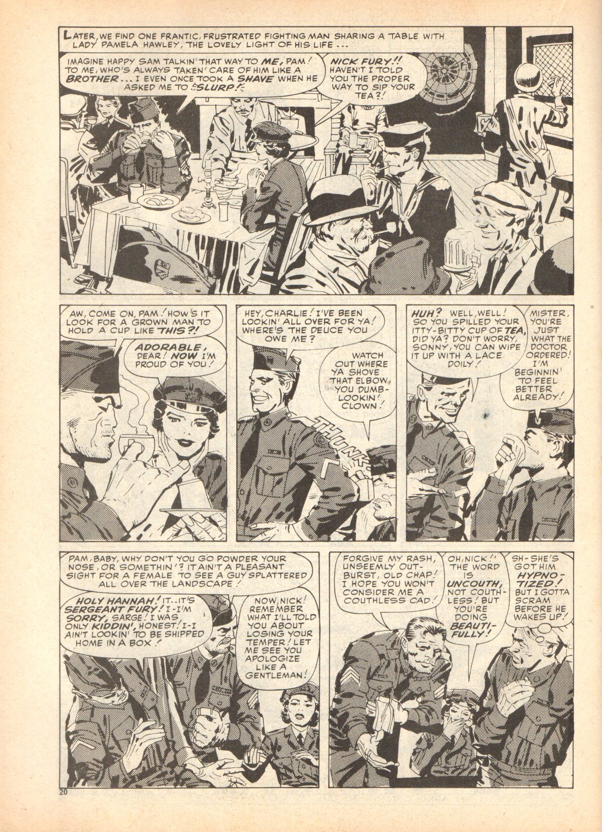 Read online Fury (1977) comic -  Issue #7 - 20