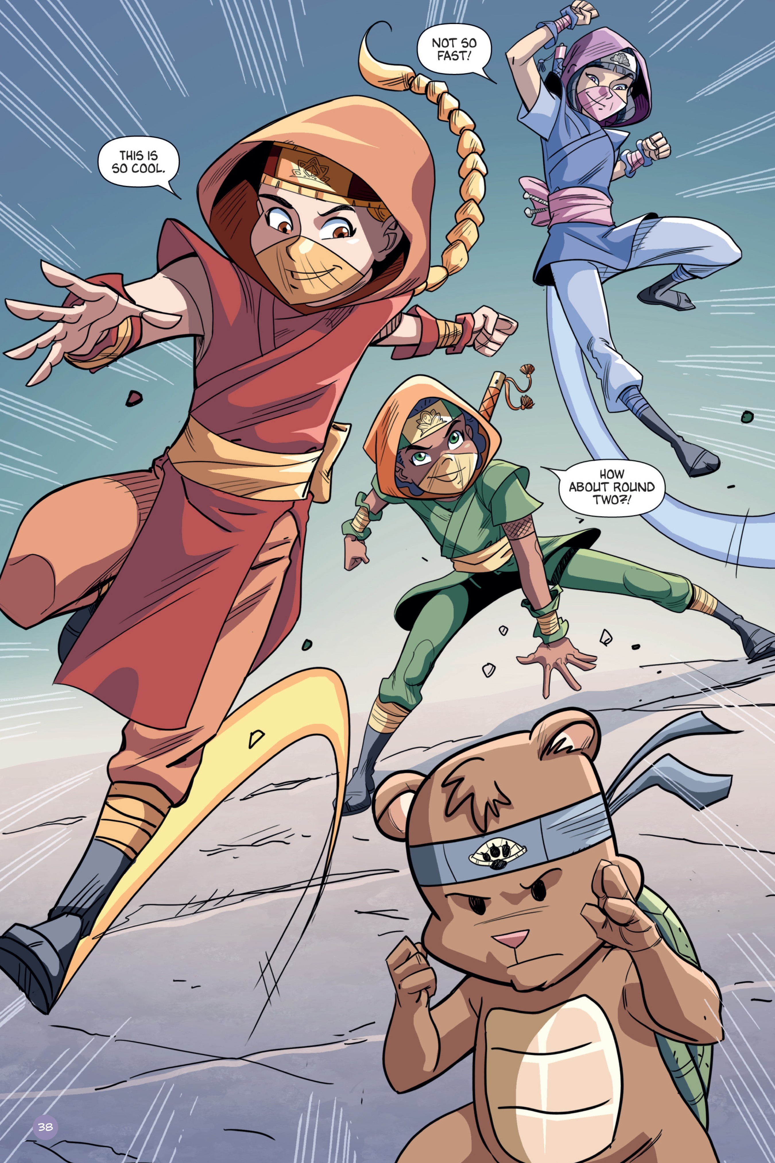 Read online Princess Ninjas comic -  Issue # TPB - 39