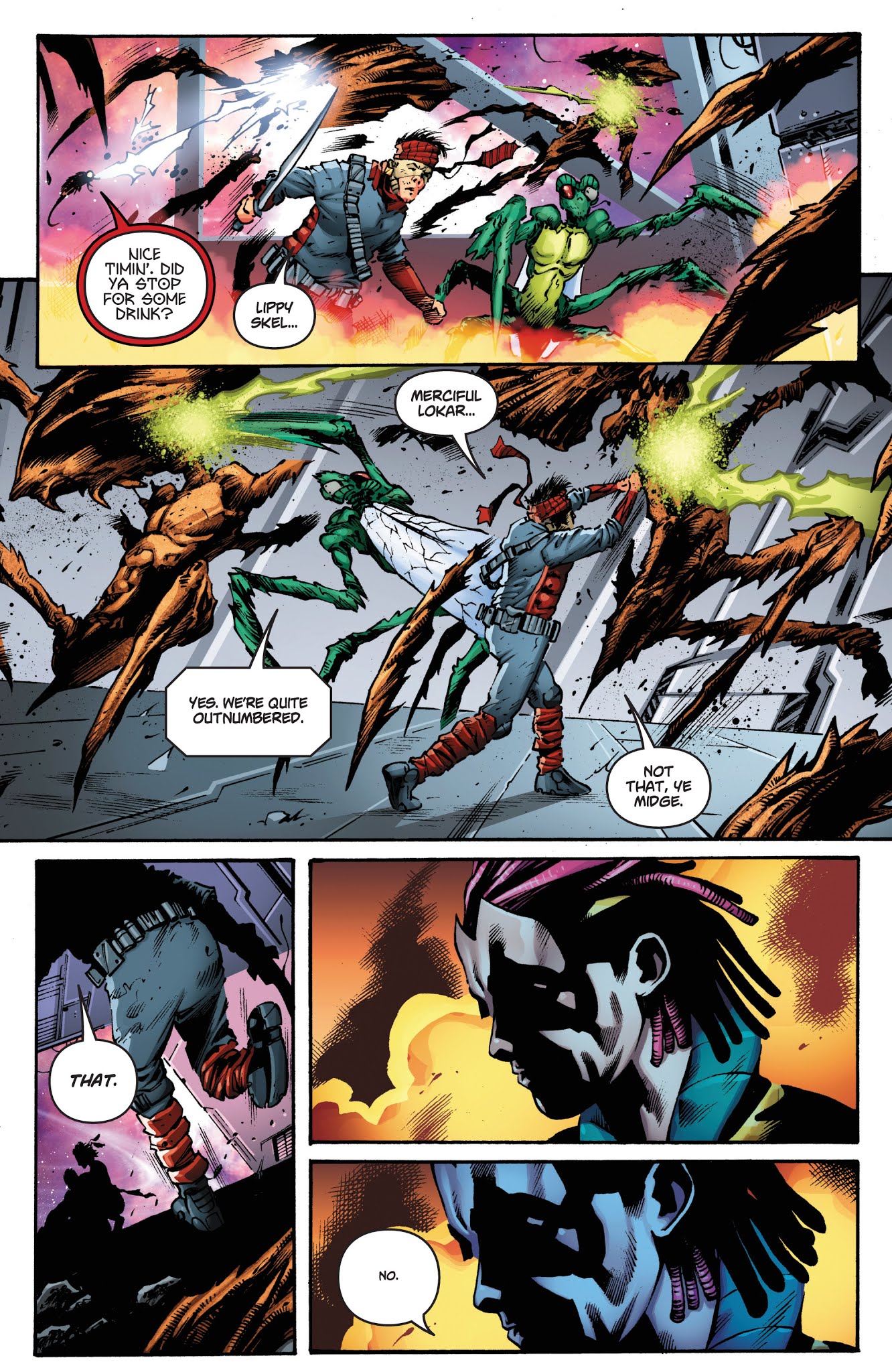 Read online Swashbucklers: The Saga Continues comic -  Issue #3 - 18