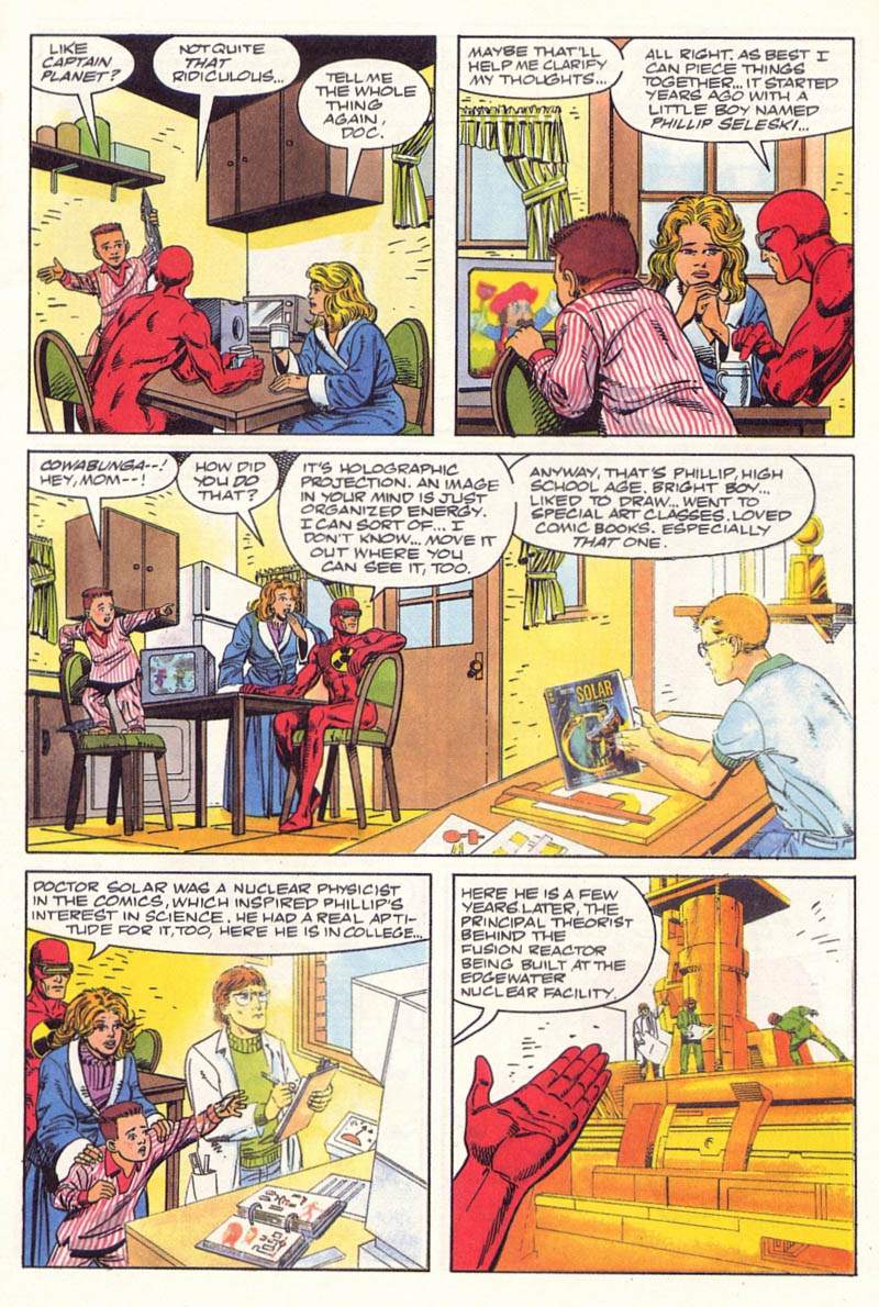 Read online Solar, Man of the Atom comic -  Issue #3 - 6