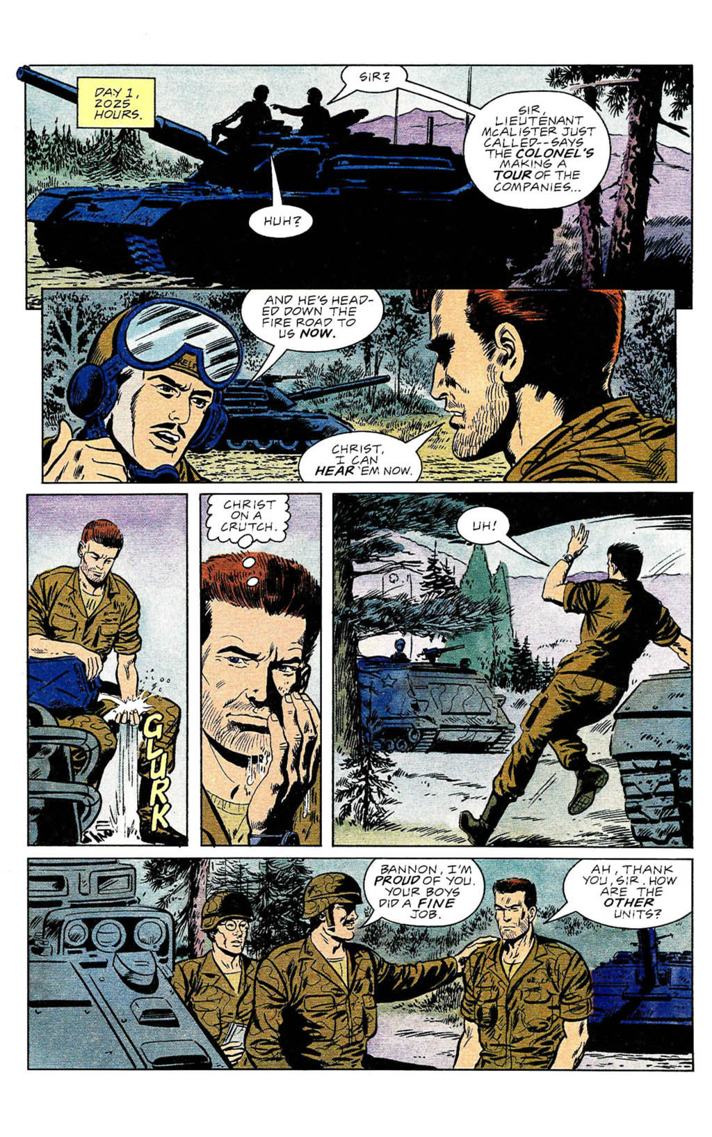 Read online Team Yankee comic -  Issue #2 - 21