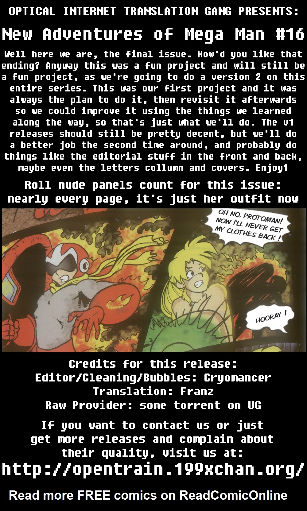 Read online Novas Aventuras de Megaman comic -  Issue #16 - 30