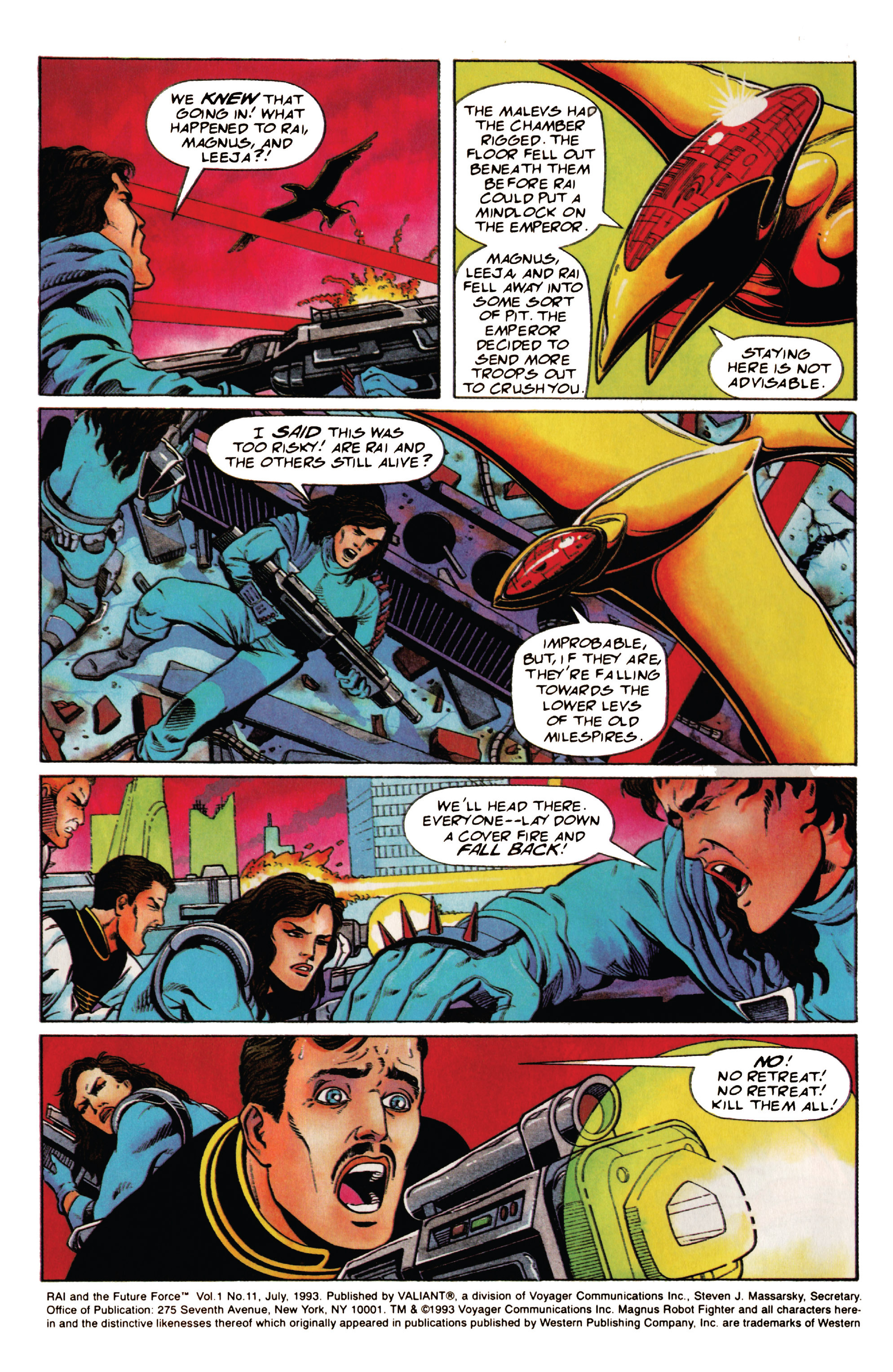 Read online Rai (1992) comic -  Issue #11 - 3