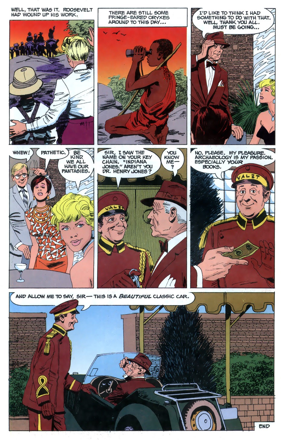 Read online Young Indiana Jones Chronicles comic -  Issue #4 - 26