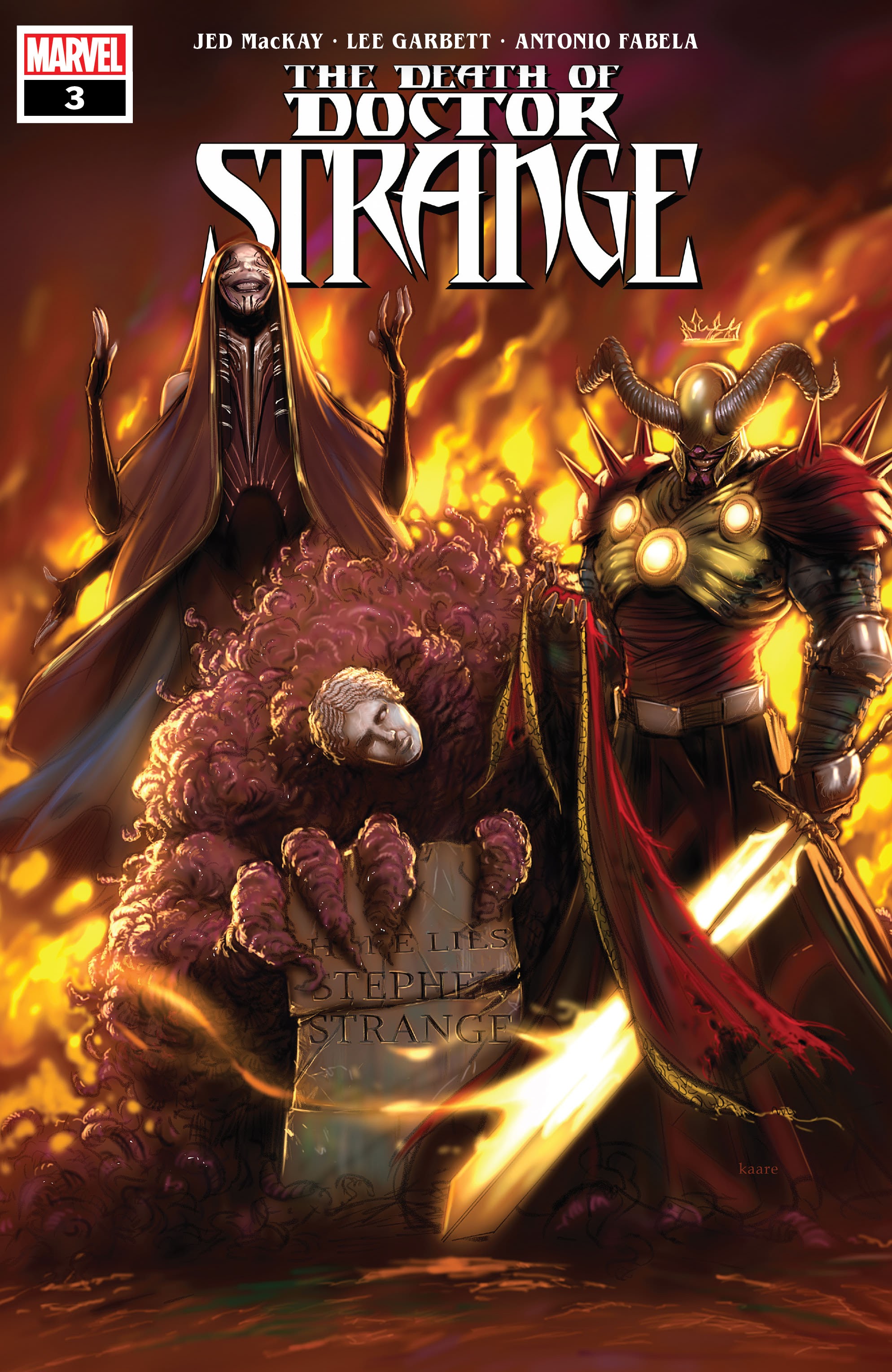 Read online Death of Doctor Strange comic -  Issue #3 - 1