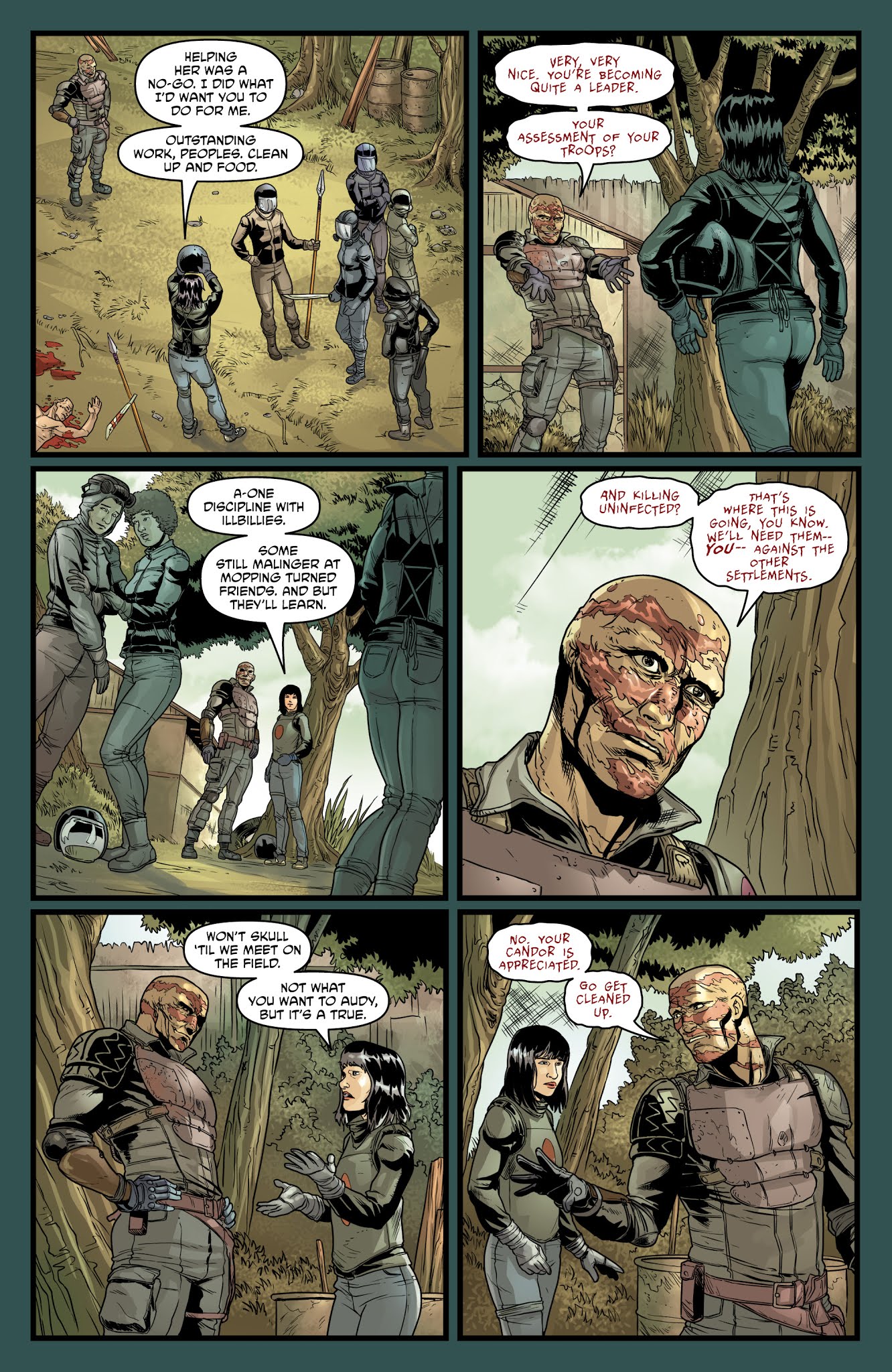 Read online Crossed Plus One Hundred: Mimic comic -  Issue #4 - 9