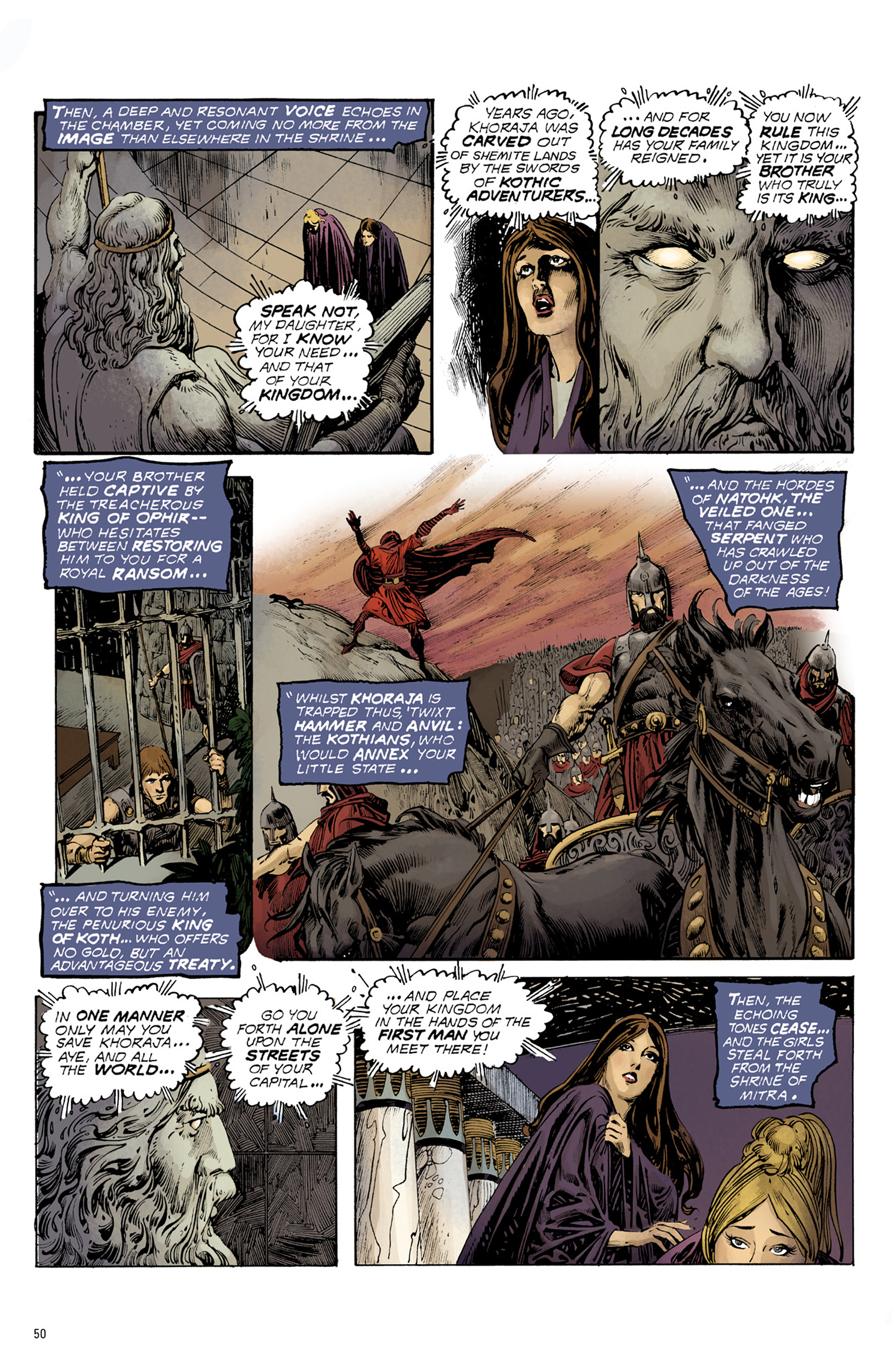 Read online Robert E. Howard's Savage Sword comic -  Issue #9 - 51