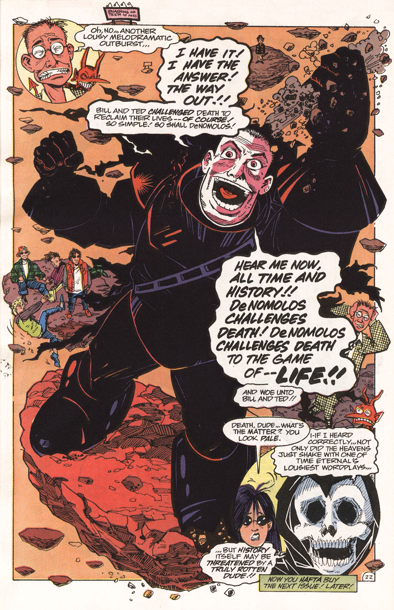 Read online Bill & Ted's Excellent Comic Book comic -  Issue #5 - 32