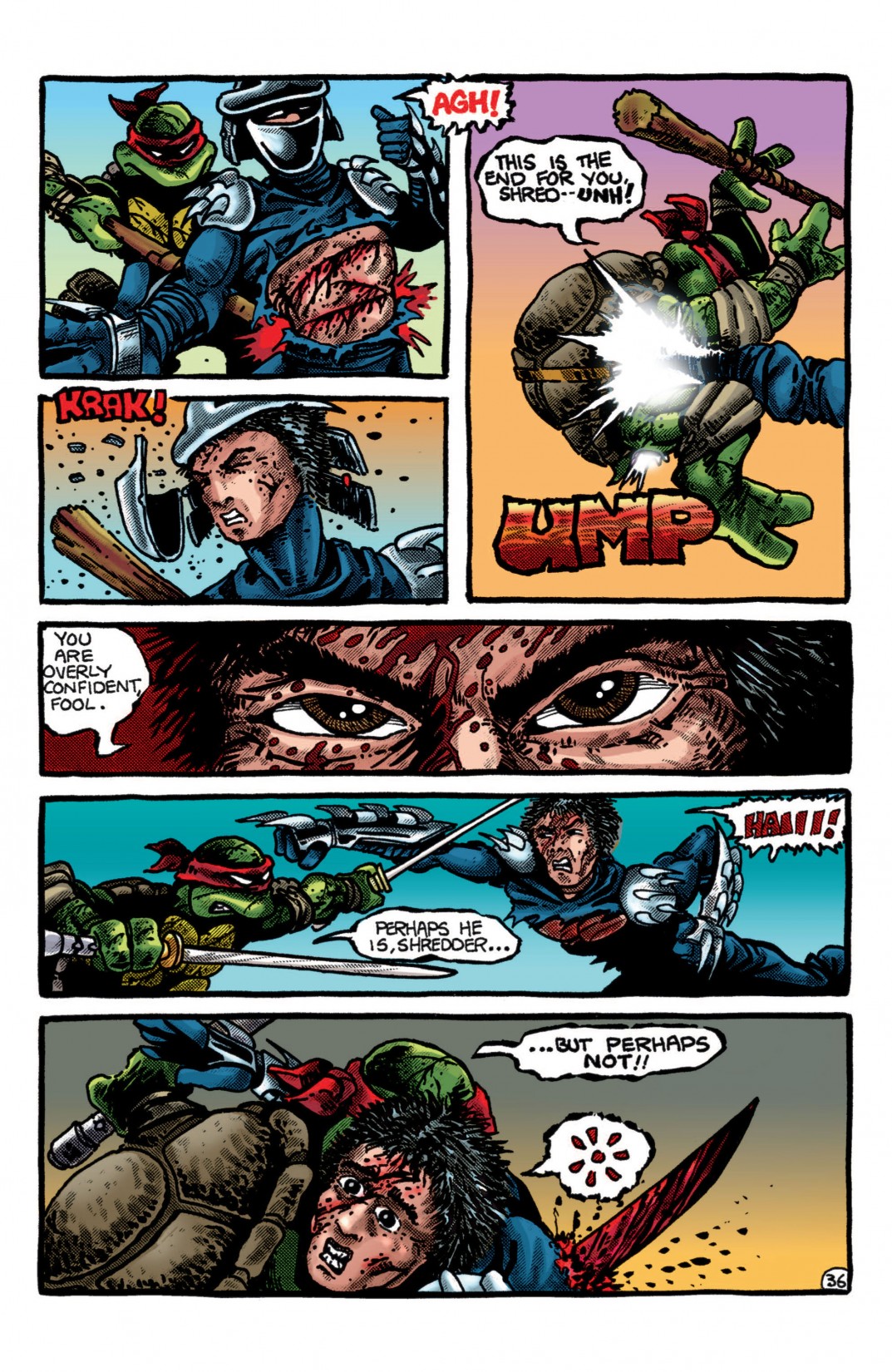 Read online Teenage Mutant Ninja Turtles Color Classics (2012) comic -  Issue #1 - 36