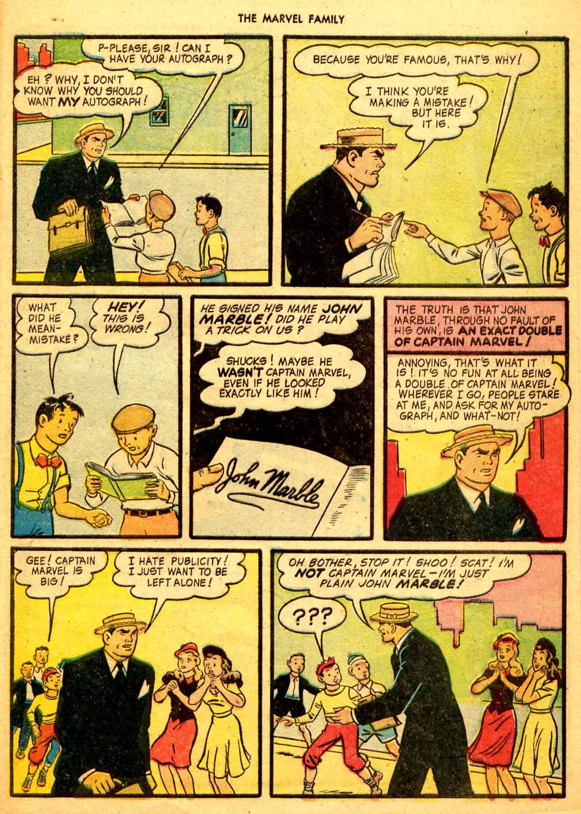 Read online The Marvel Family comic -  Issue #9 - 39