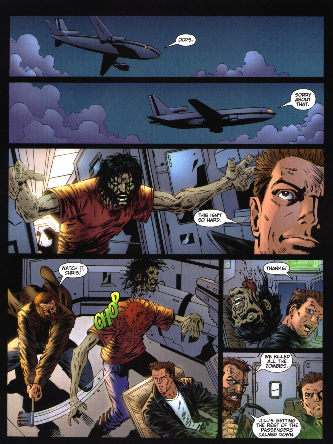 Read online Resident Evil (1998) comic -  Issue #4 - 36