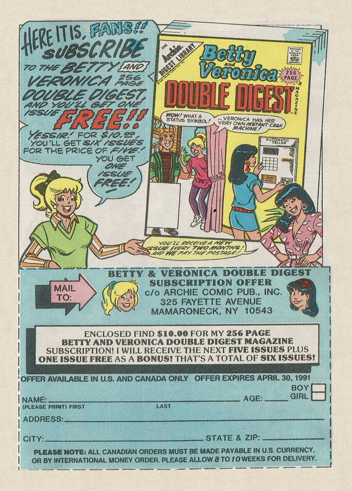 Read online Betty and Veronica Annual Digest Magazine comic -  Issue #4 - 81