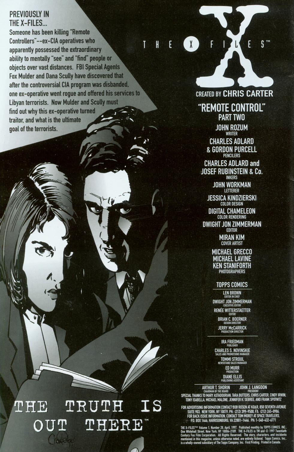 Read online The X-Files (1995) comic -  Issue #28 - 2