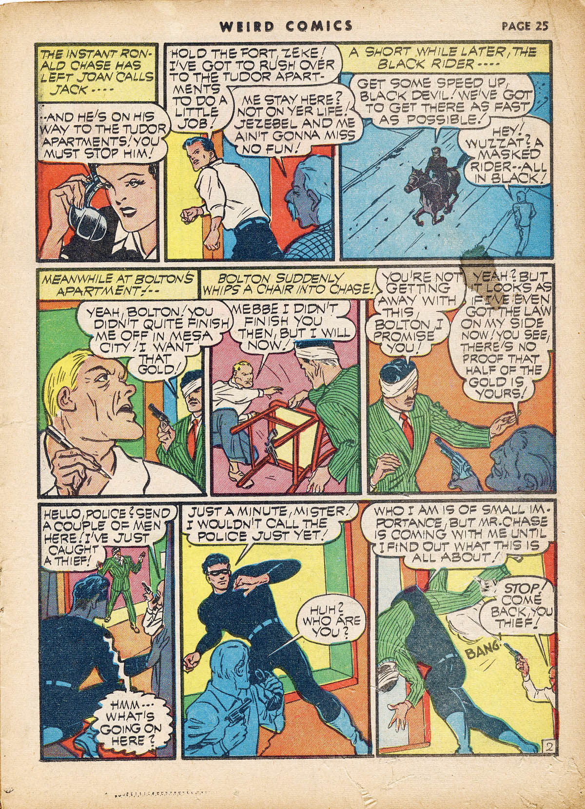 Read online Weird Comics comic -  Issue #19 - 27