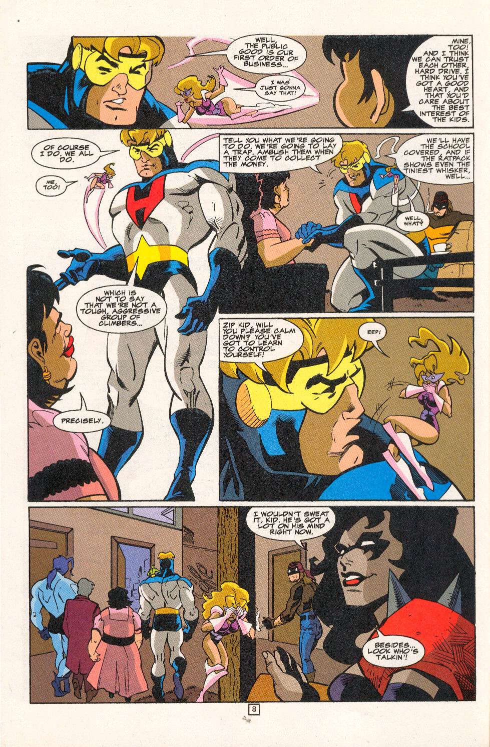 Read online Young Heroes in Love comic -  Issue #6 - 10