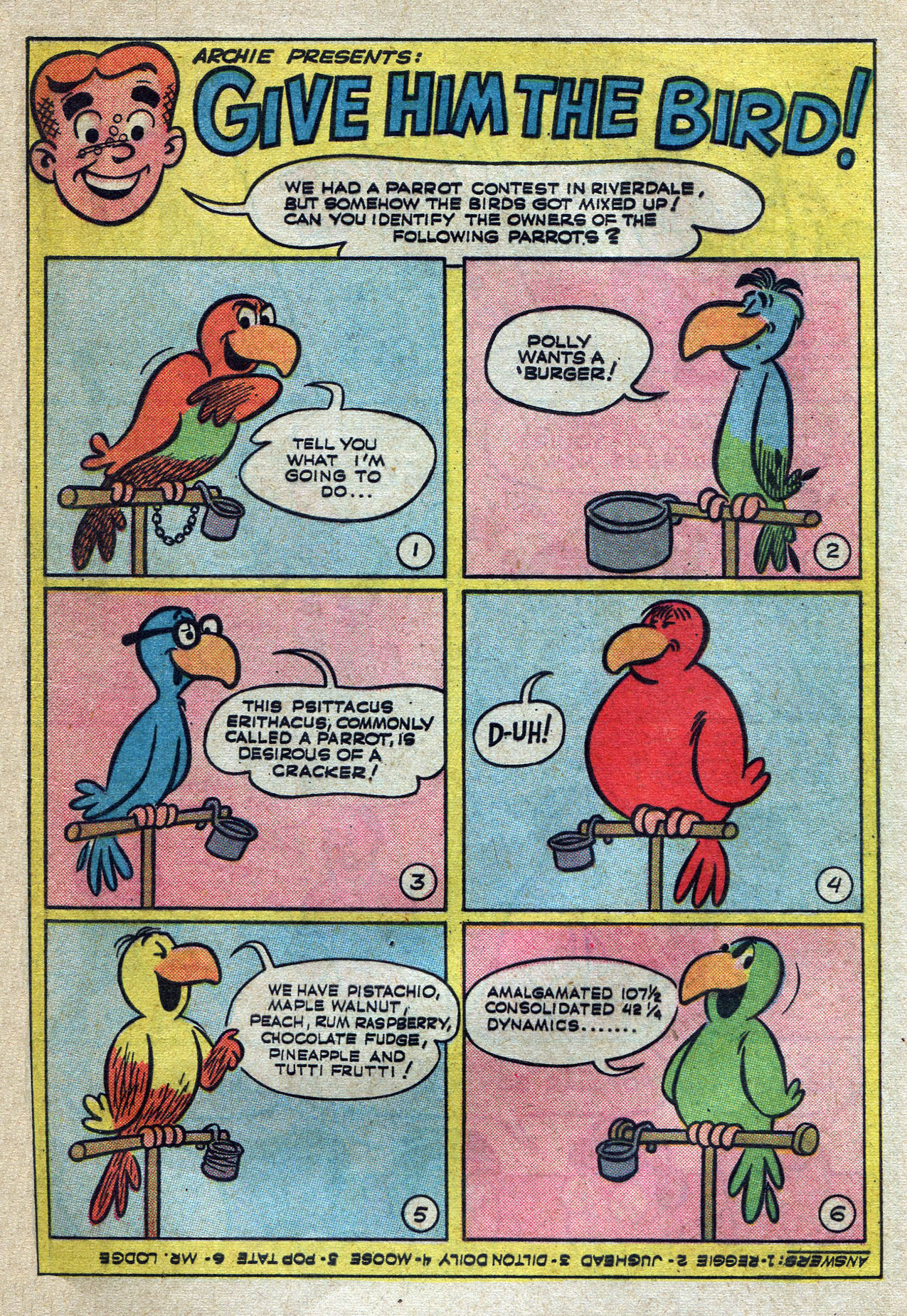Read online Archie Giant Series Magazine comic -  Issue #27 - 63
