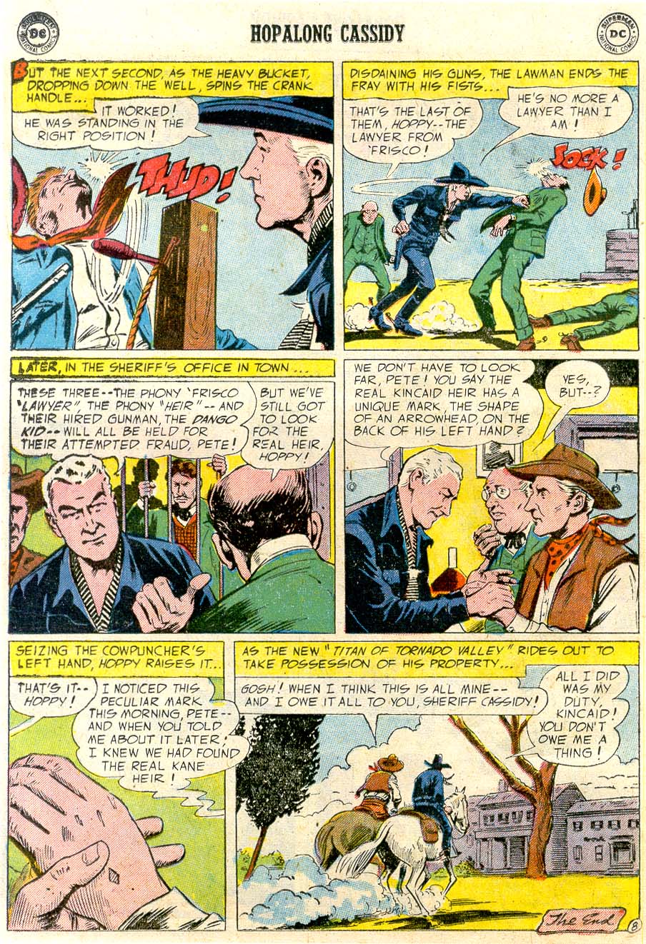 Read online Hopalong Cassidy comic -  Issue #99 - 20