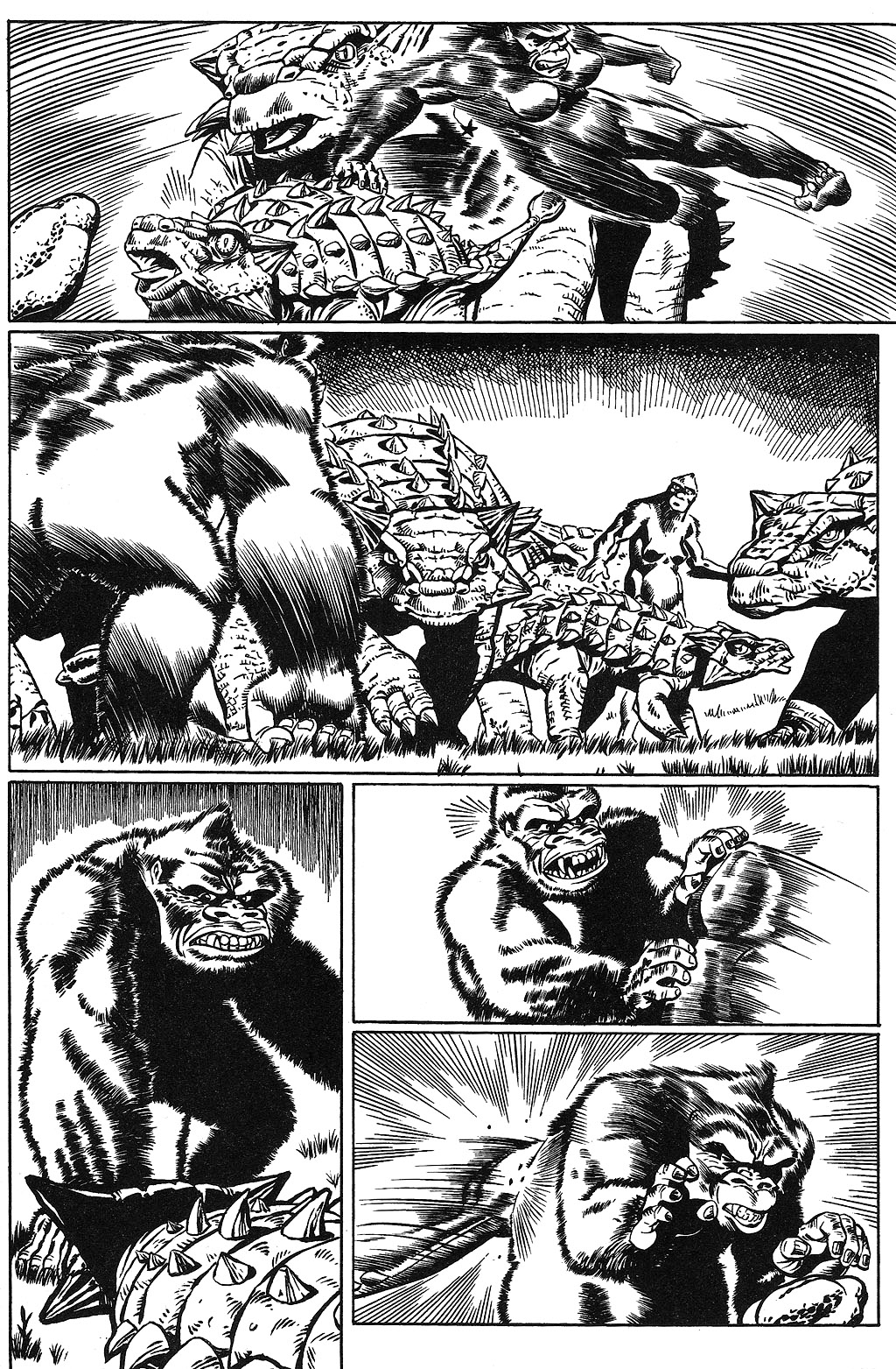 Read online Cavewoman: Missing Link comic -  Issue #3 - 10