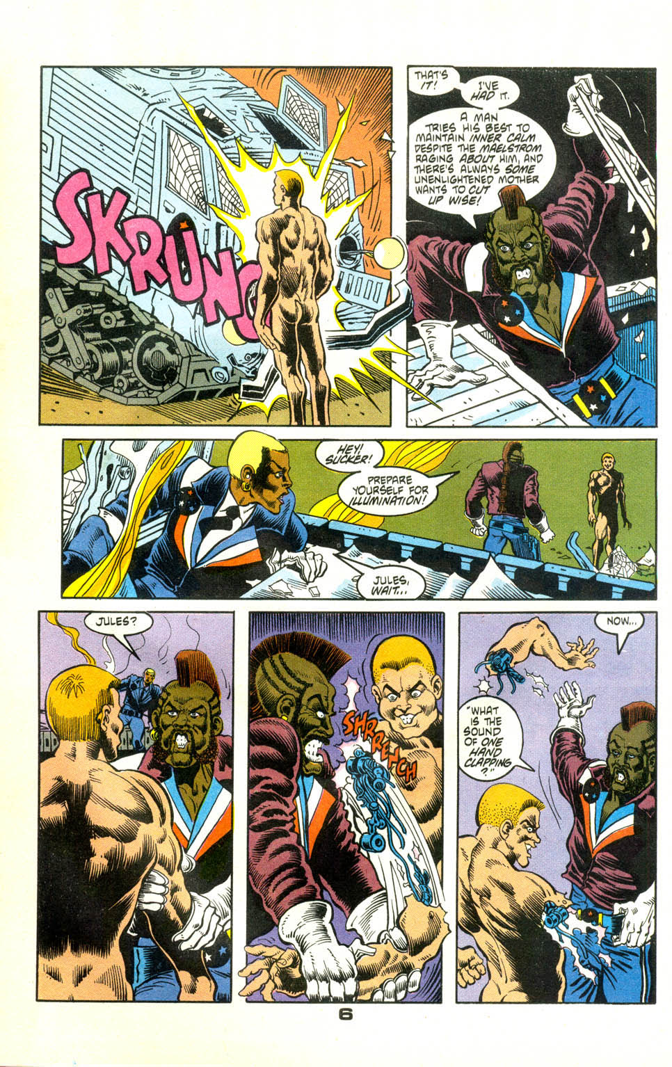 Read online American Flagg! comic -  Issue #24 - 28