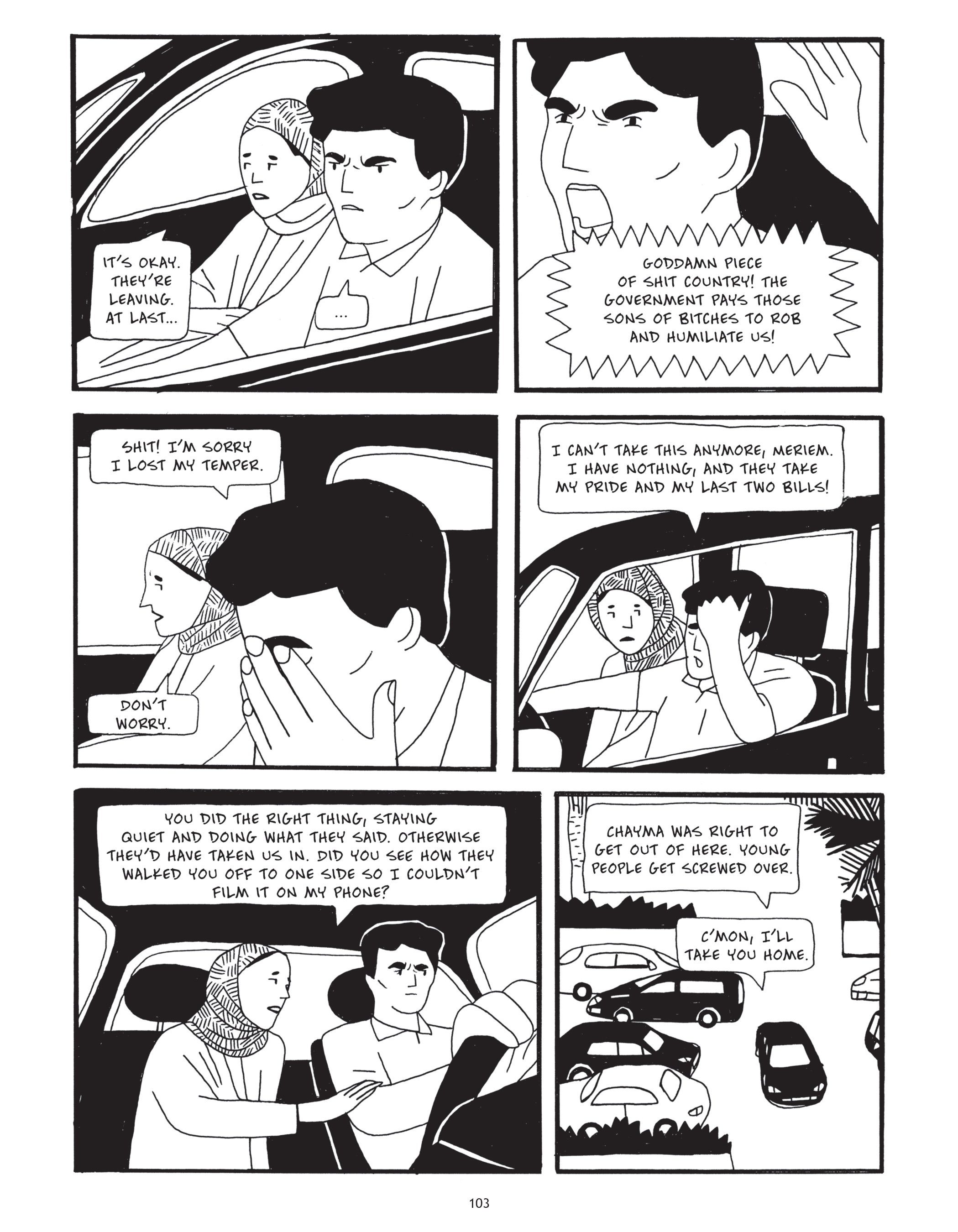 Read online After the Spring: A Story of Tunisian Youth comic -  Issue # TPB - 103
