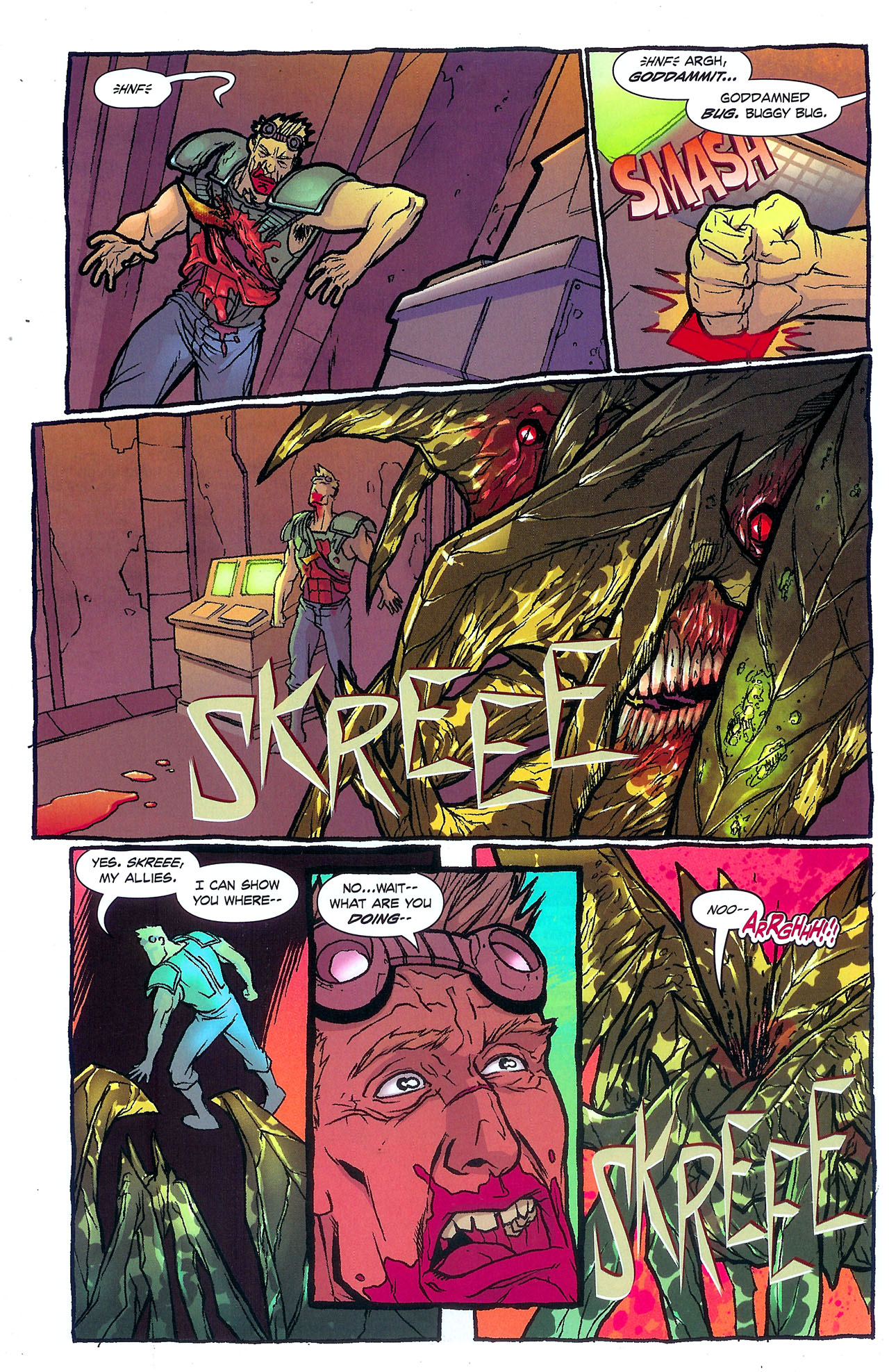 Read online Starship Troopers (2007) comic -  Issue #4 - 13