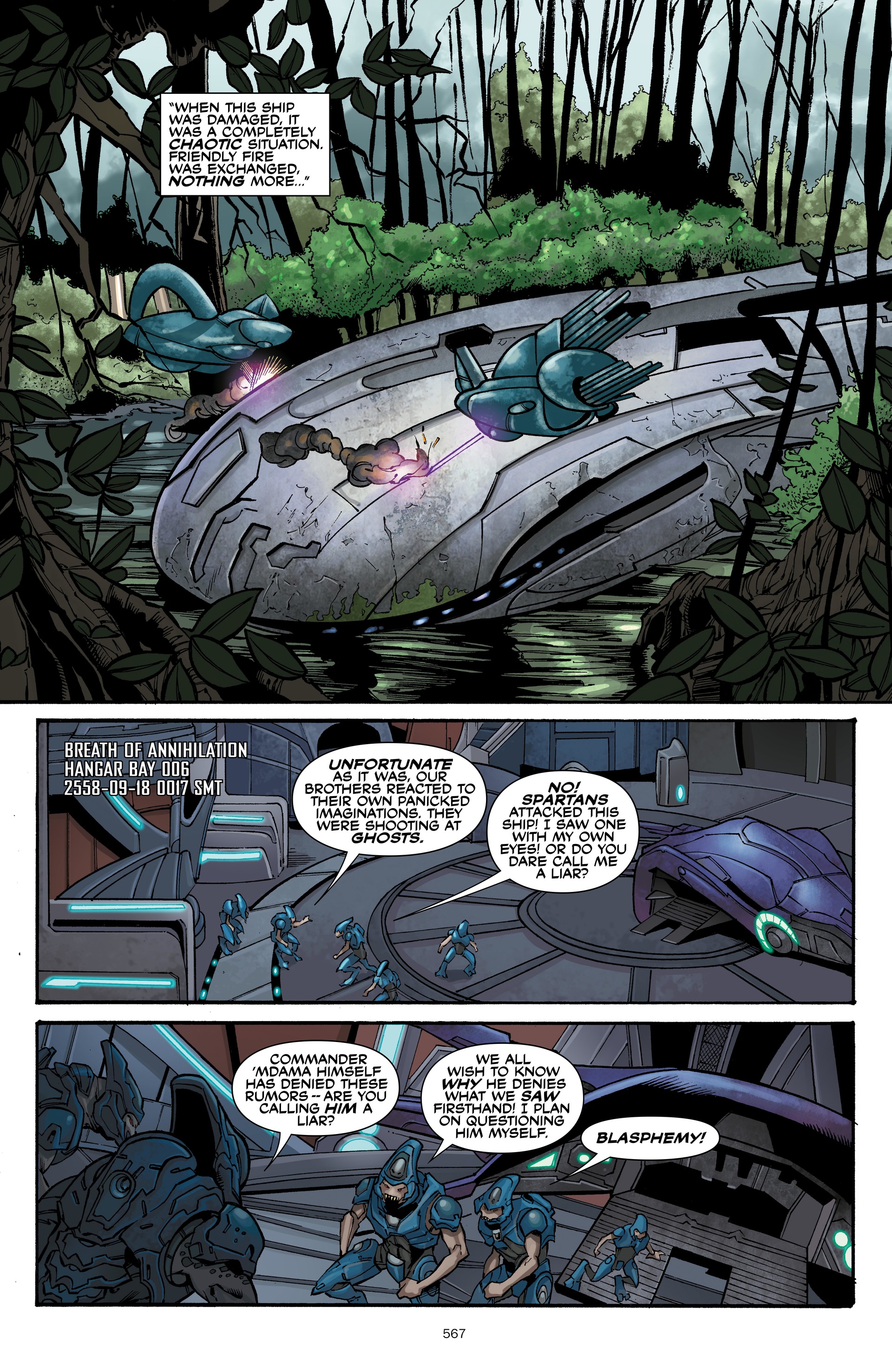 Read online Halo: Initiation and Escalation comic -  Issue # TPB (Part 6) - 60