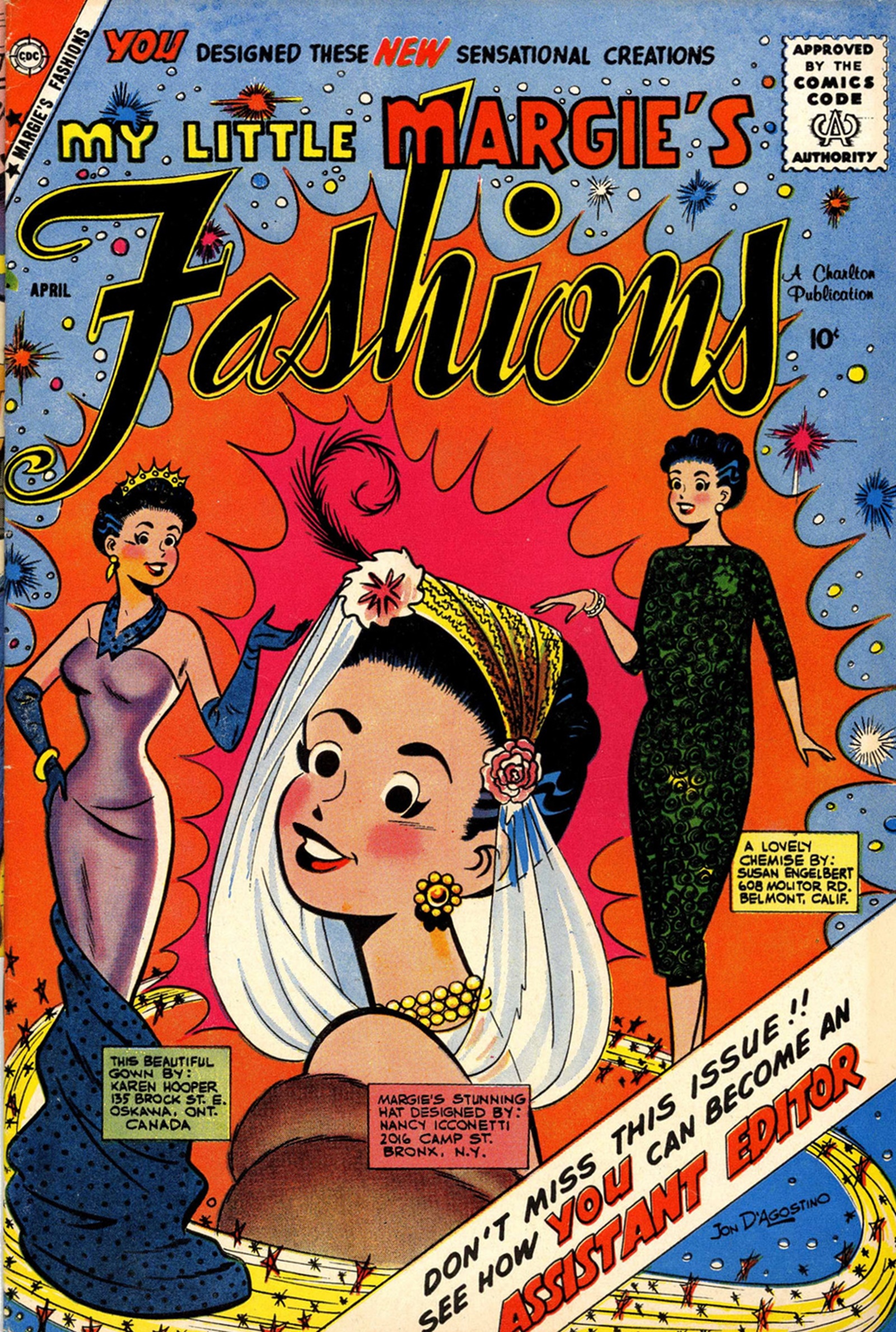 Read online My Little Margie's Fashions comic -  Issue #2 - 1
