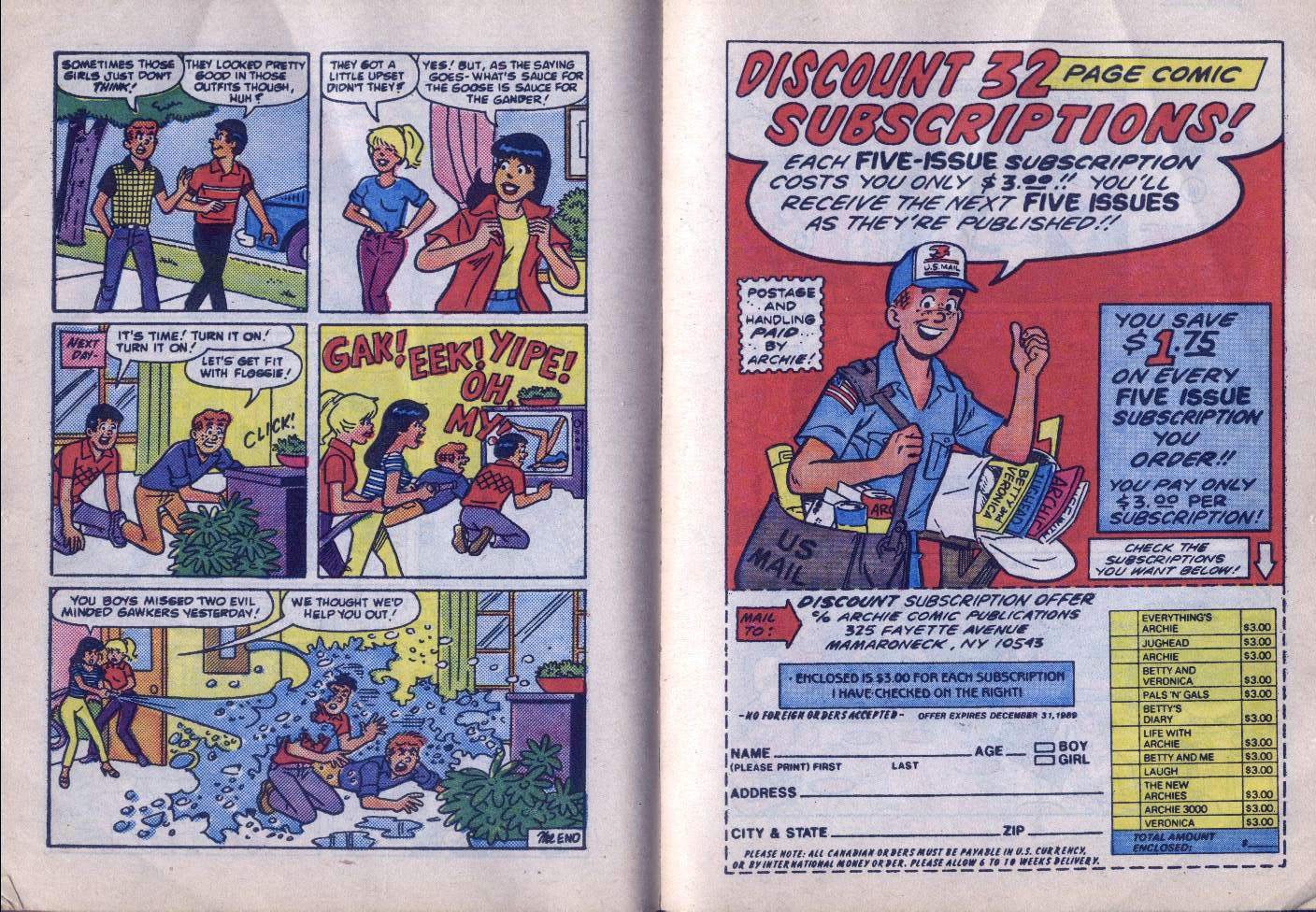 Read online Archie...Archie Andrews, Where Are You? Digest Magazine comic -  Issue #63 - 61