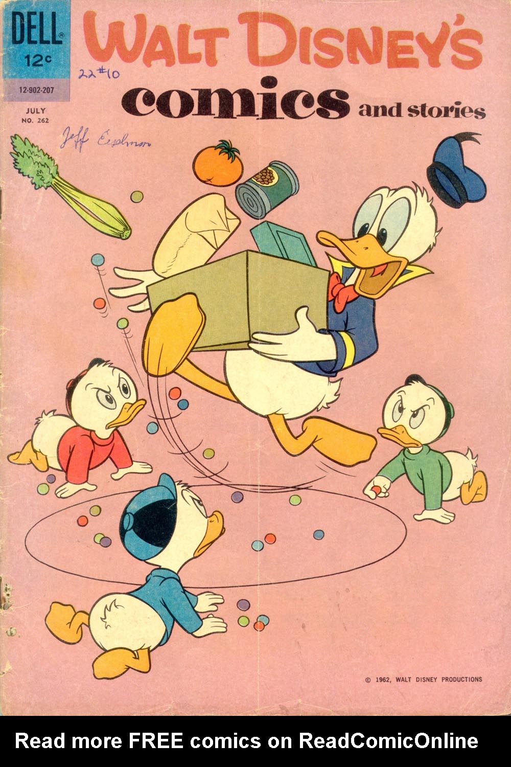 Read online Walt Disney's Comics and Stories comic -  Issue #262 - 1