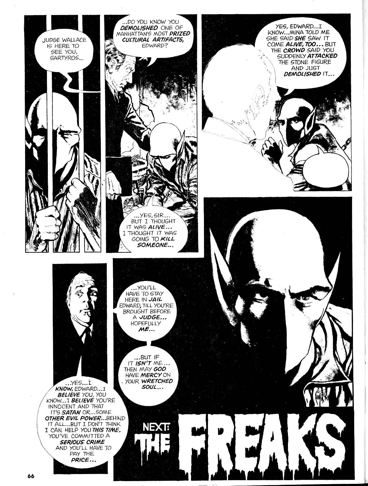 Read online Nightmare (1970) comic -  Issue #19 - 67