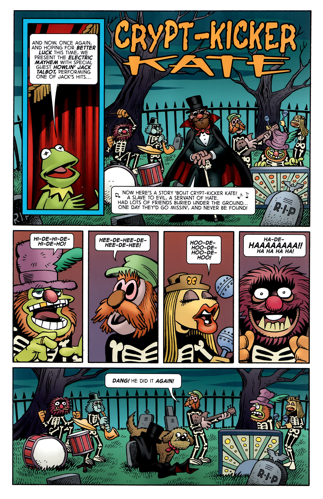 Read online The Muppet Show: The Comic Book comic -  Issue #10 - 14