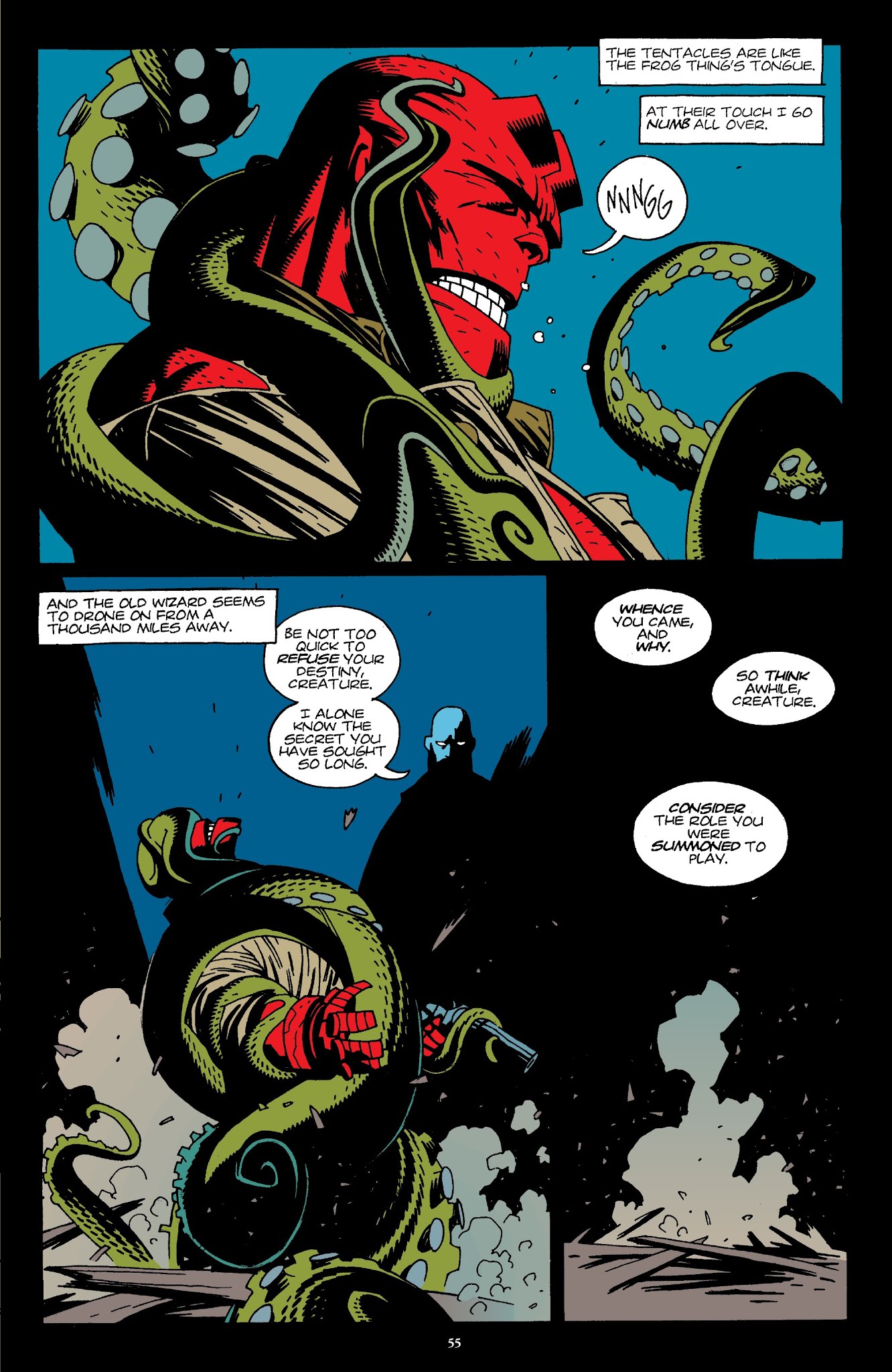 Read online Hellboy Omnibus comic -  Issue # TPB 1 (Part 1) - 56