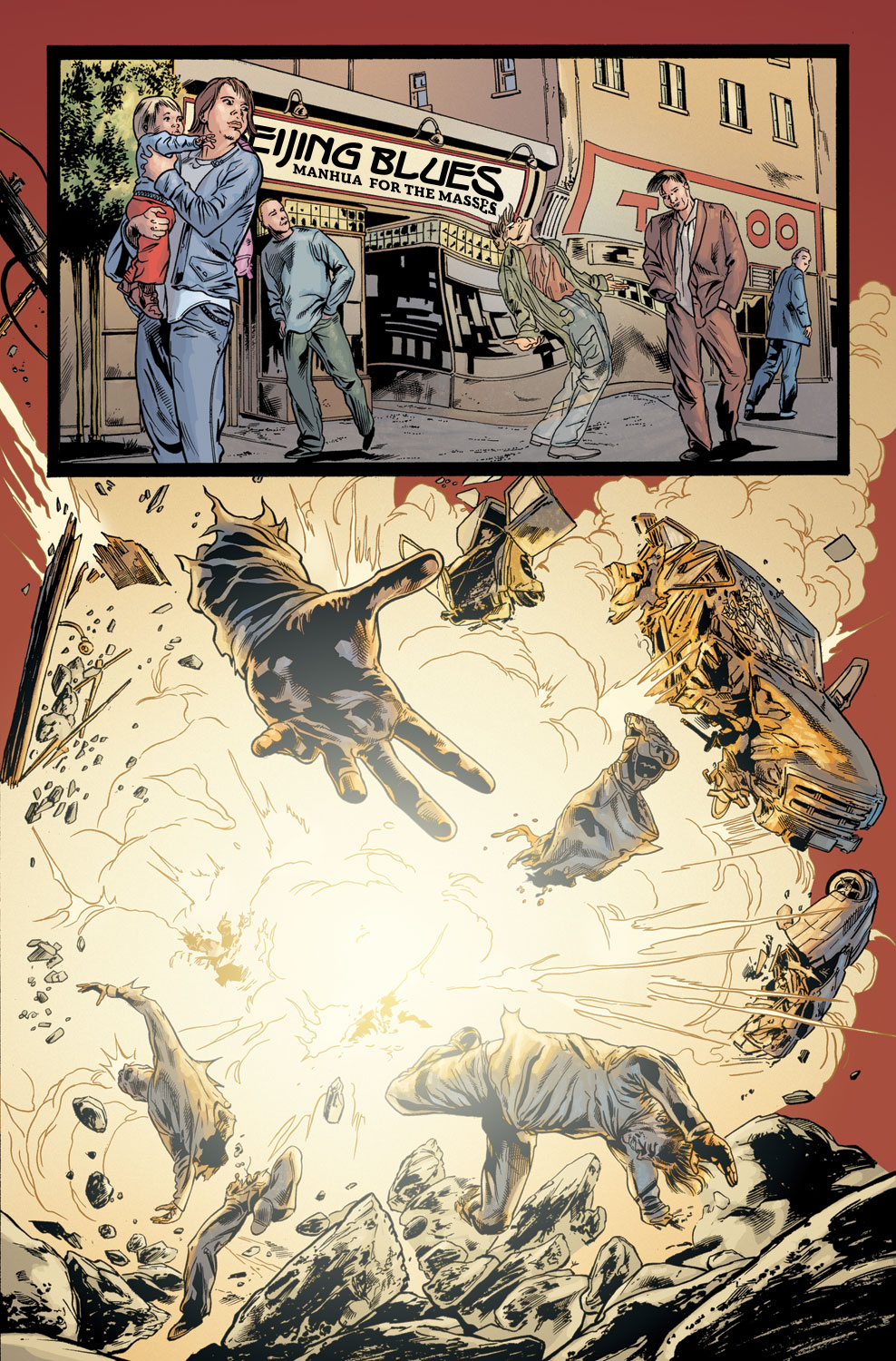 Read online Newuniversal: Shockfront comic -  Issue #1 - 9