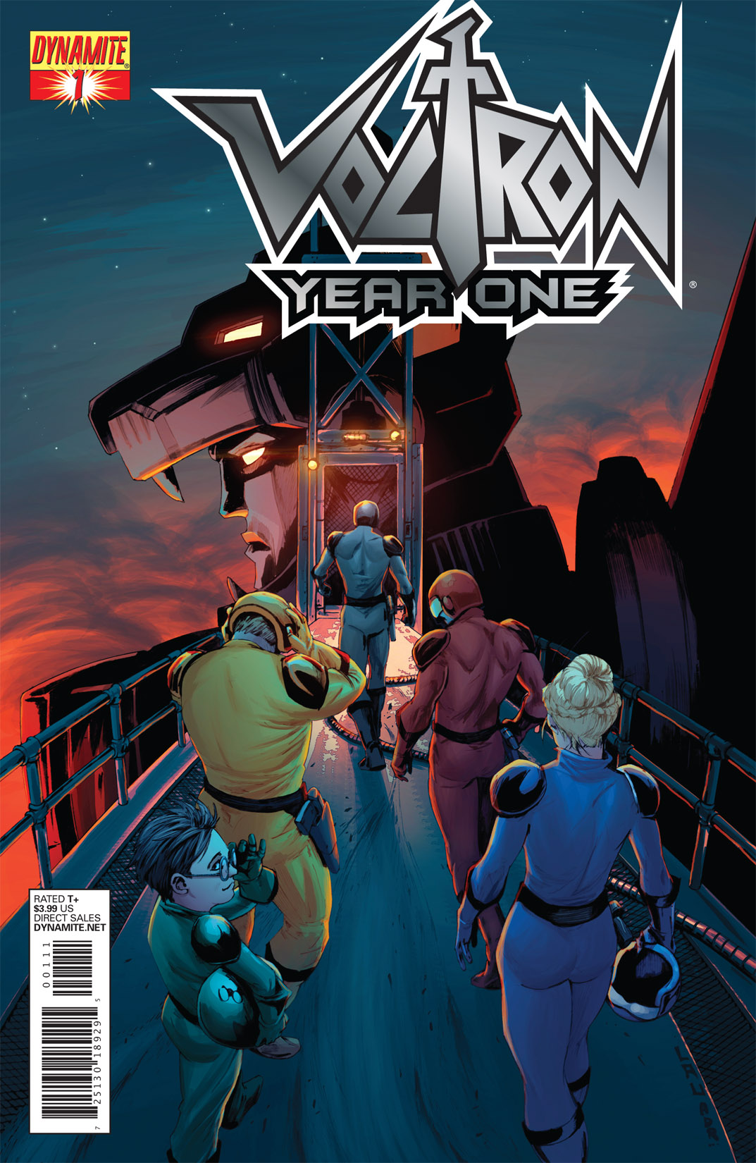 Read online Voltron: Year One comic -  Issue #1 - 1