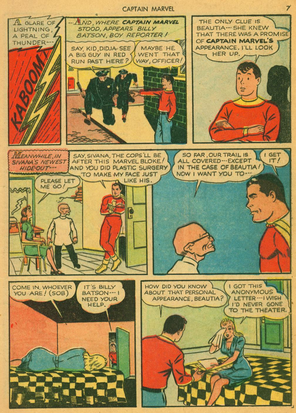 Read online Captain Marvel Adventures comic -  Issue #5 - 9