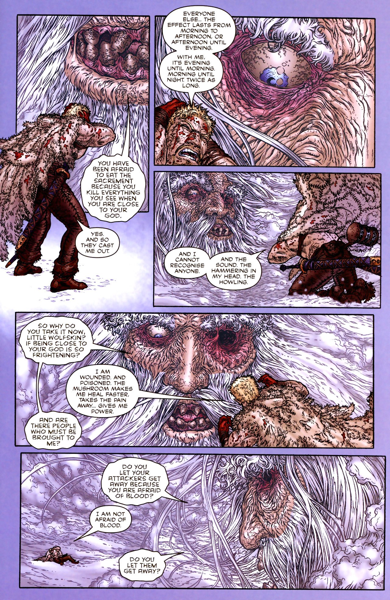 Read online Warren Ellis Wolfskin comic -  Issue #3 - 8