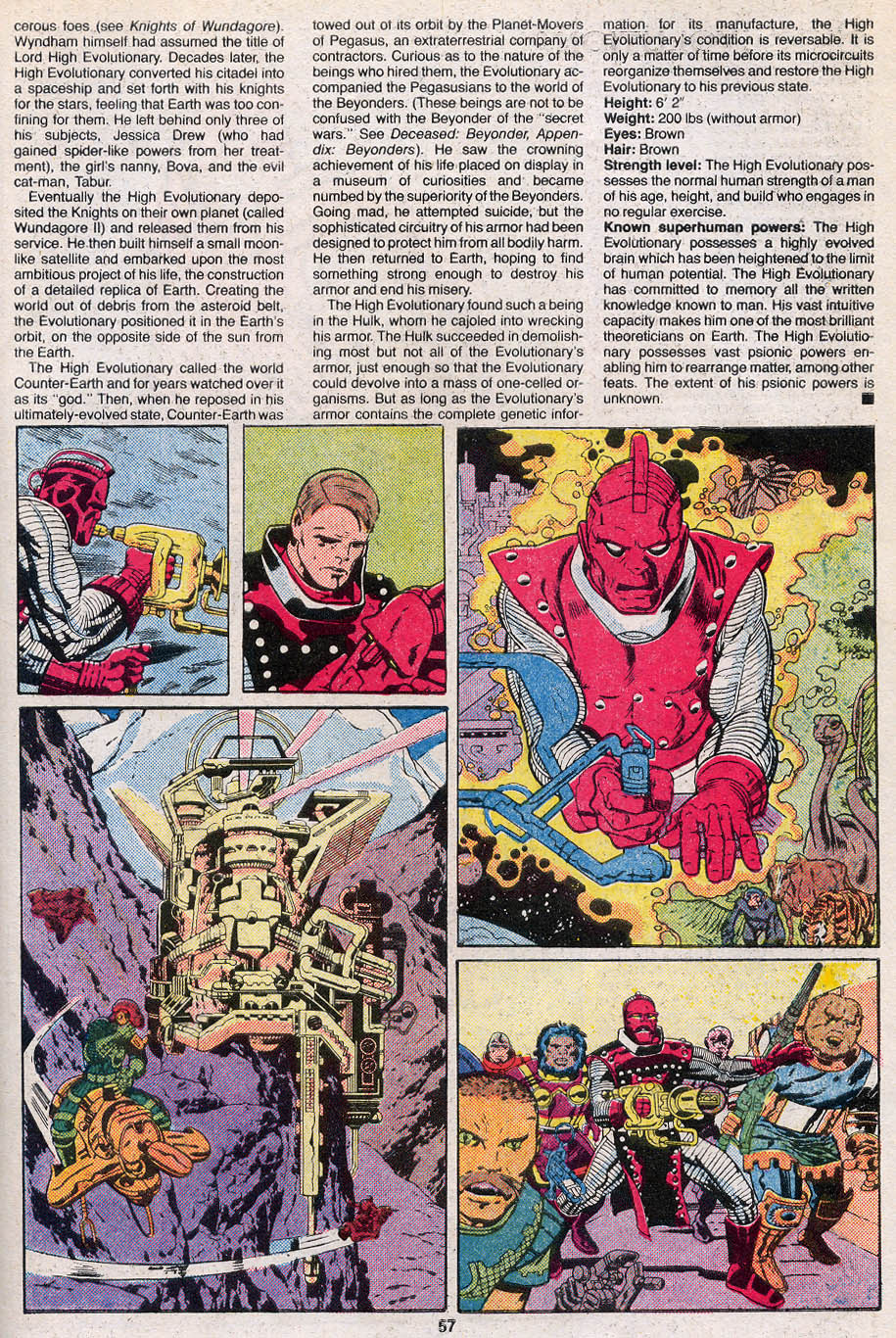 Read online The Official Handbook of the Marvel Universe Deluxe Edition comic -  Issue #5 - 59