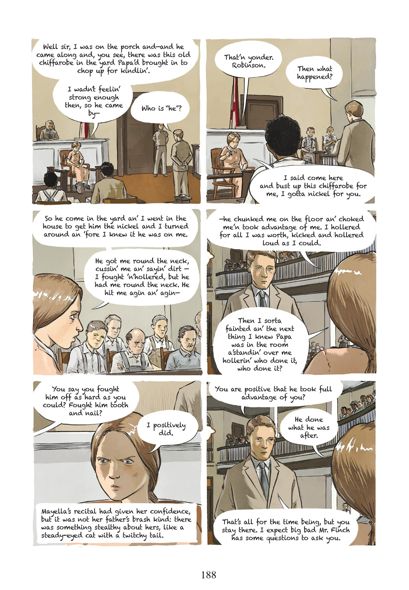 Read online To Kill a Mockingbird: A Graphic Novel comic -  Issue # TPB (Part 3) - 2