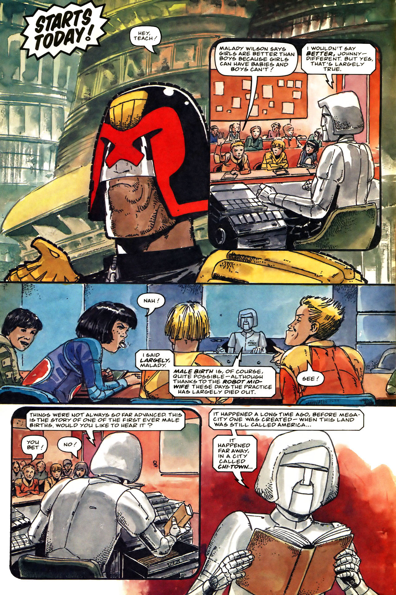 Read online Judge Dredd: The Megazine comic -  Issue #4 - 3