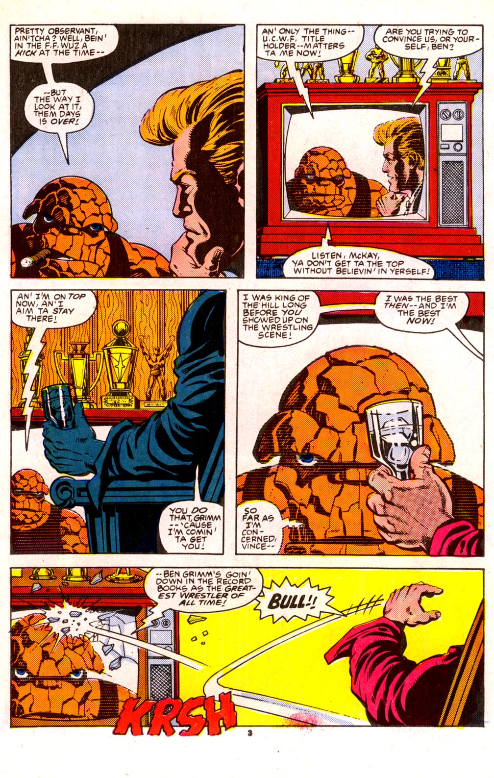 Read online The Thing comic -  Issue #29 - 4