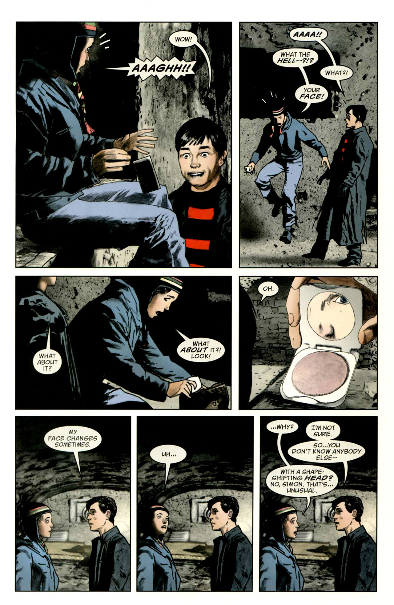 Read online Simon Dark comic -  Issue #7 - 16