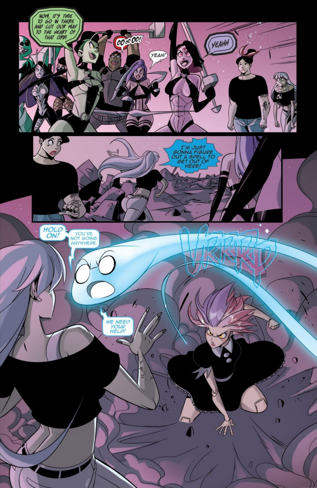 Read online Vampblade Season 4 comic -  Issue #9 - 21